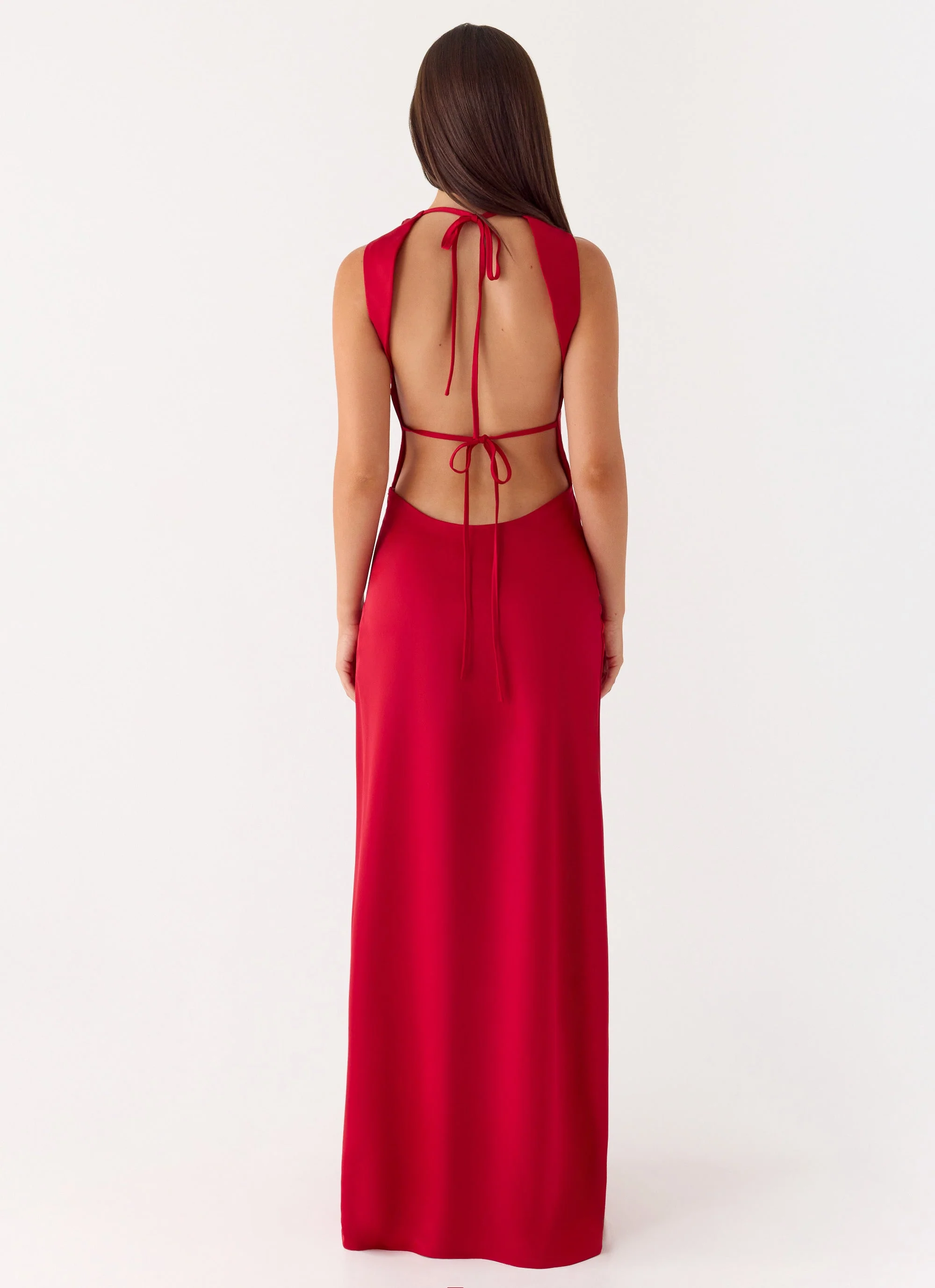 Kaiden Maxi Dress - Red - Image 7