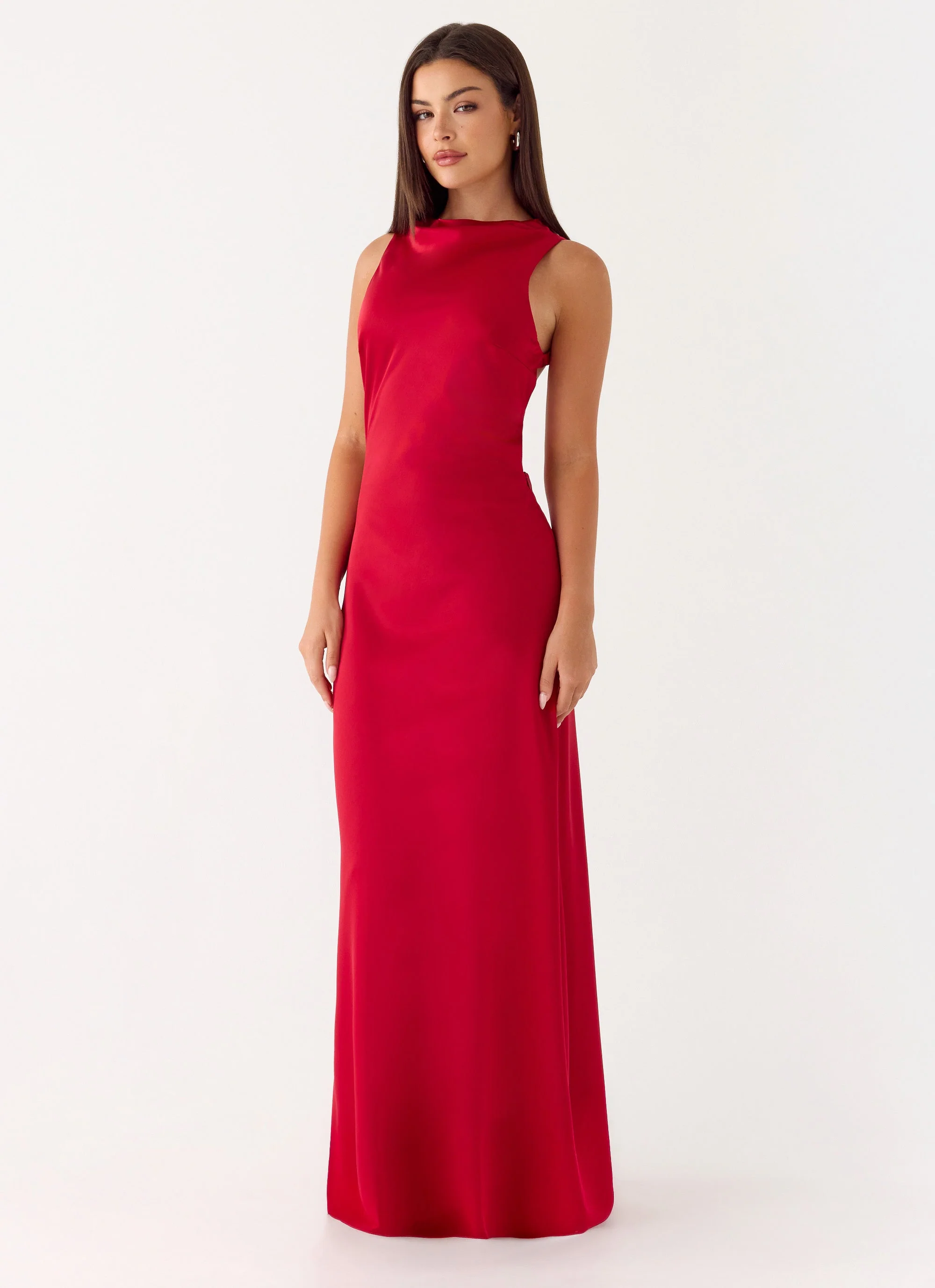 Kaiden Maxi Dress - Red - Image 8