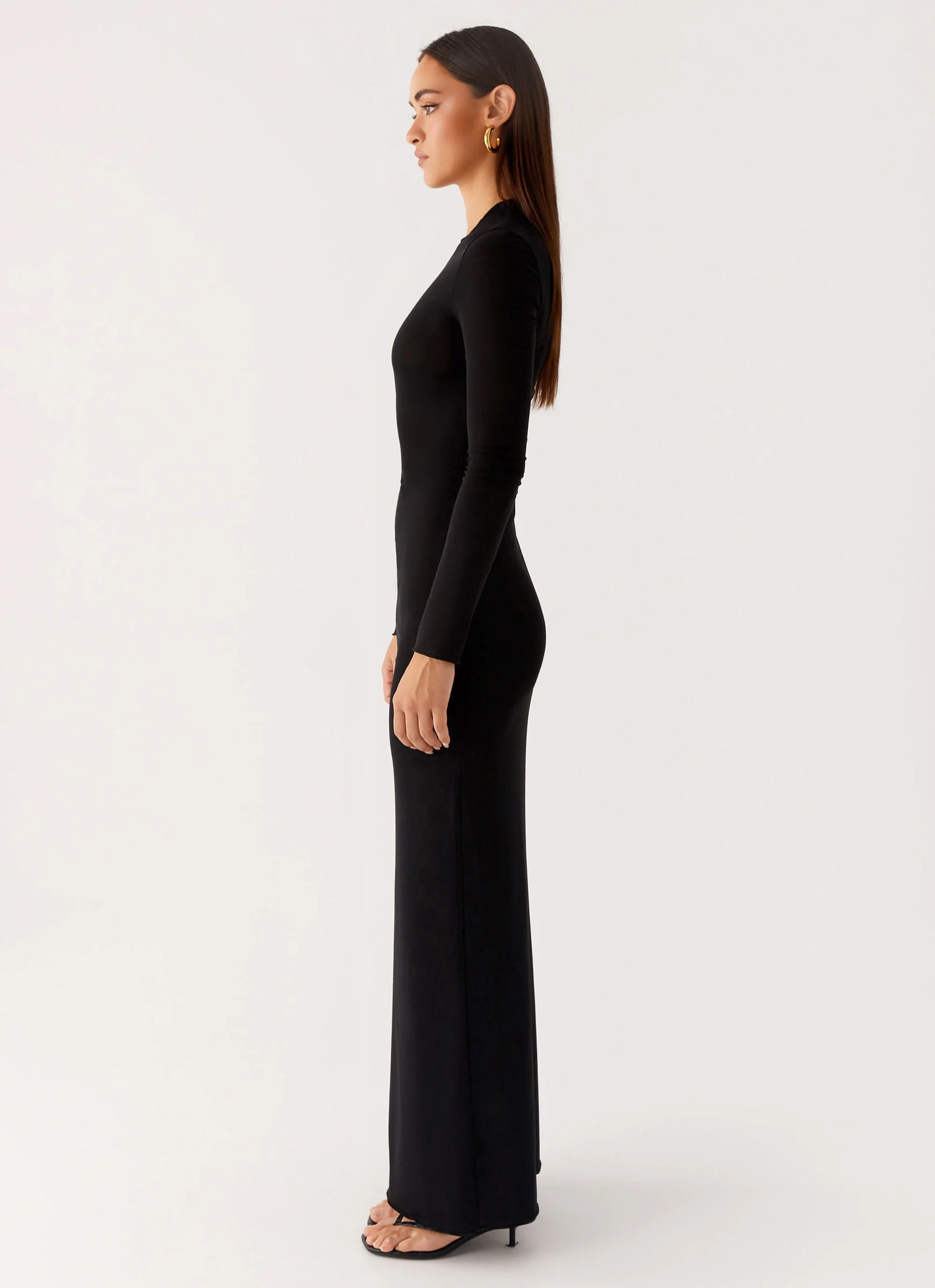 Kamora Maxi Dress - Black - Image 6
