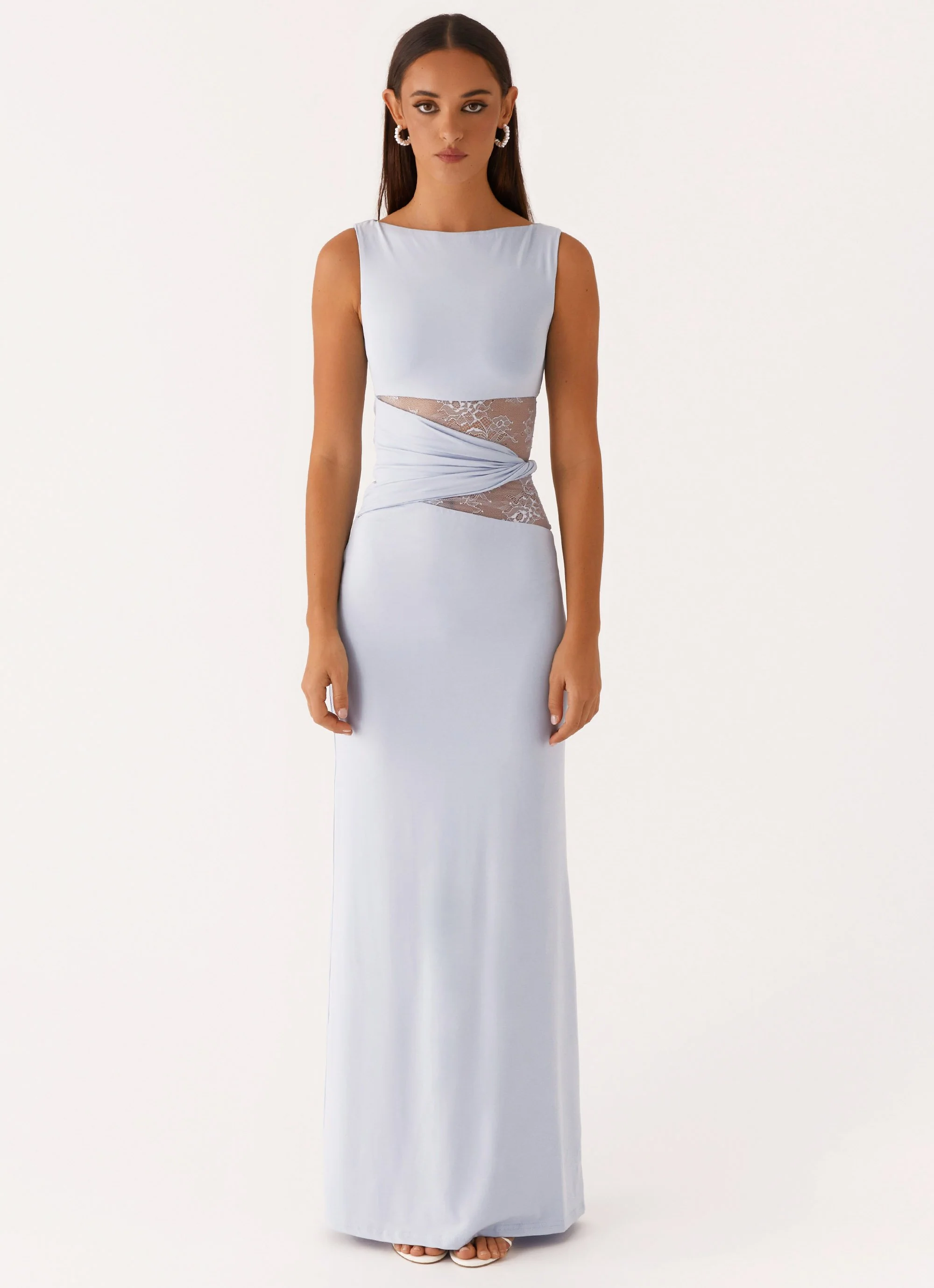 Karma Maxi Dress - Blue - Image 3