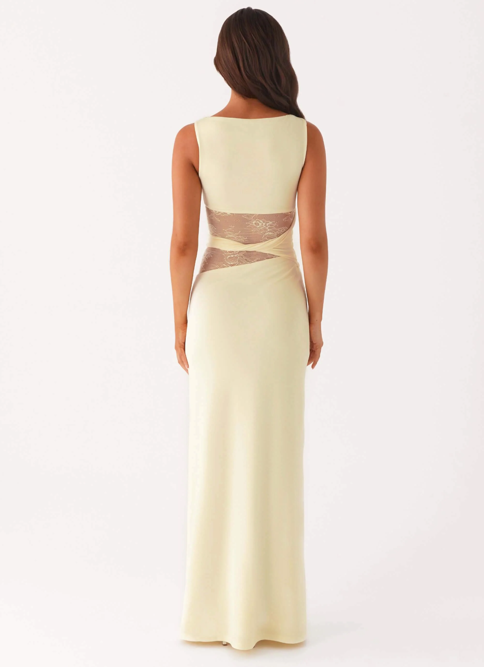 Karma Maxi Dress - Yellow - Image 3