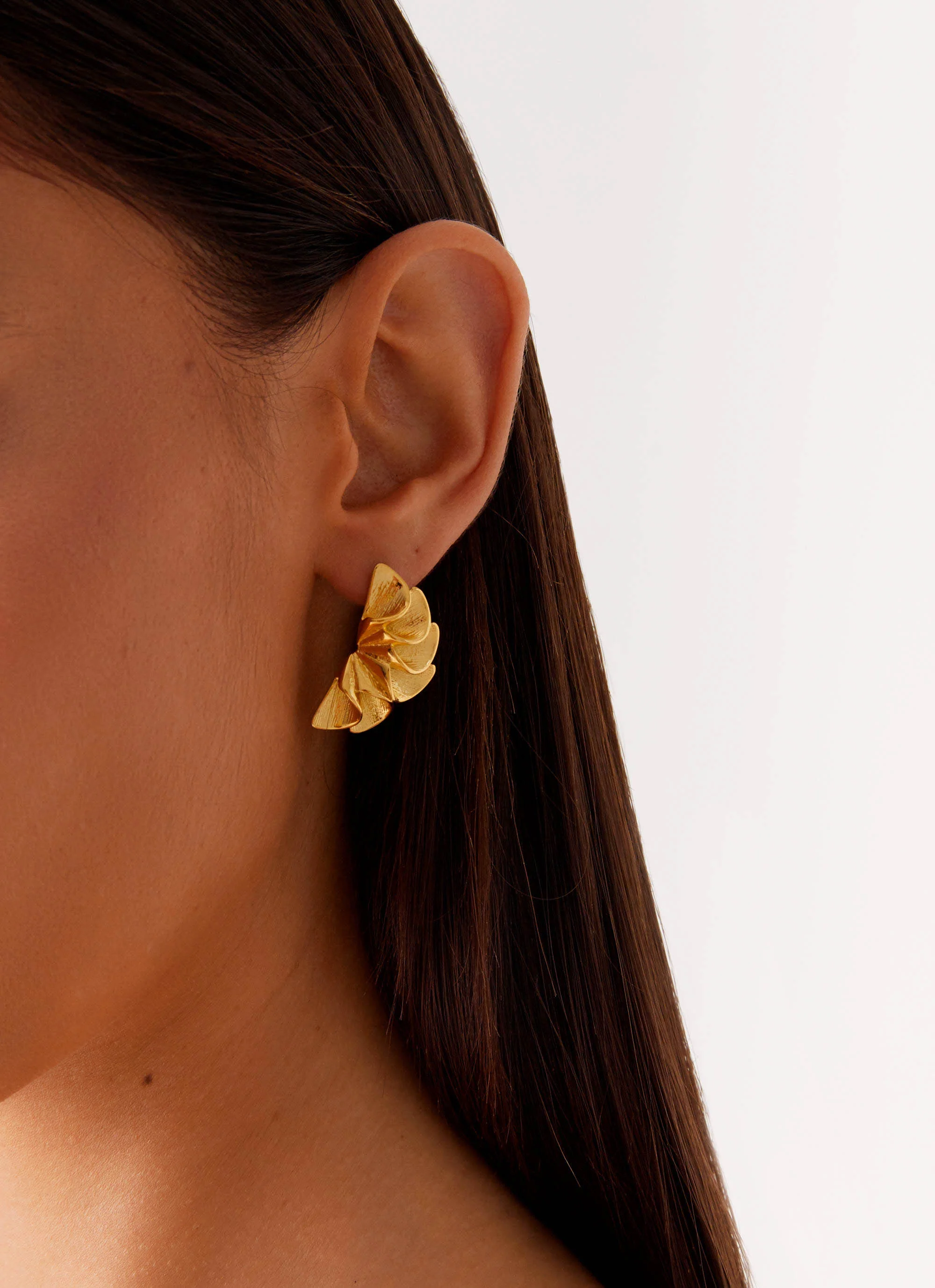 Karris Earrings - Gold - Image 2