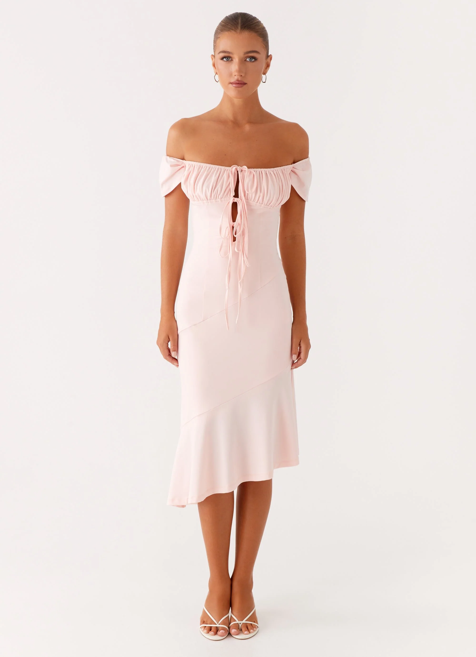 Katherine Midi Dress - Pink - Image 2