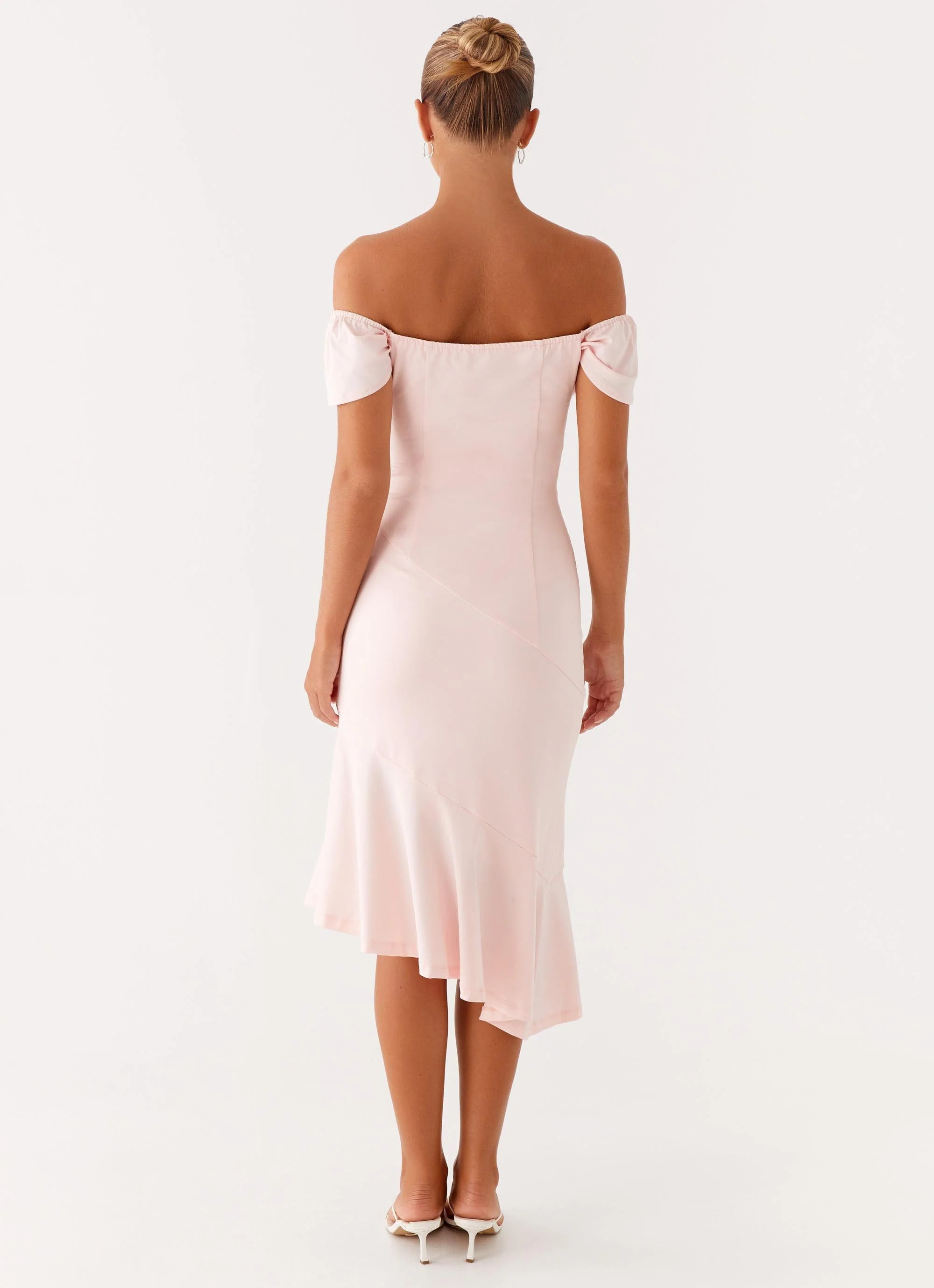 Katherine Midi Dress - Pink - Image 5