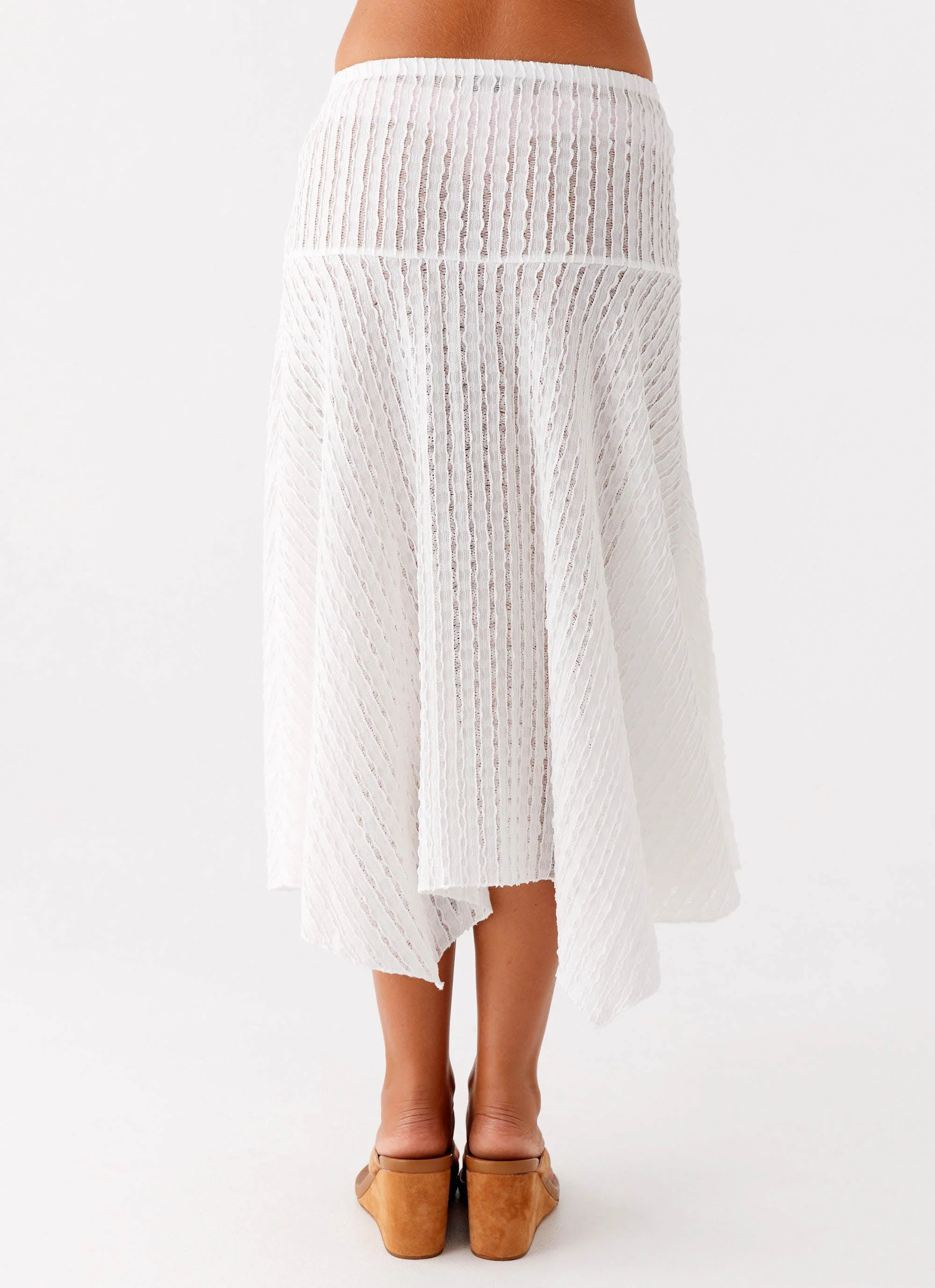 Katta Midi Skirt - Ivory - Image 3