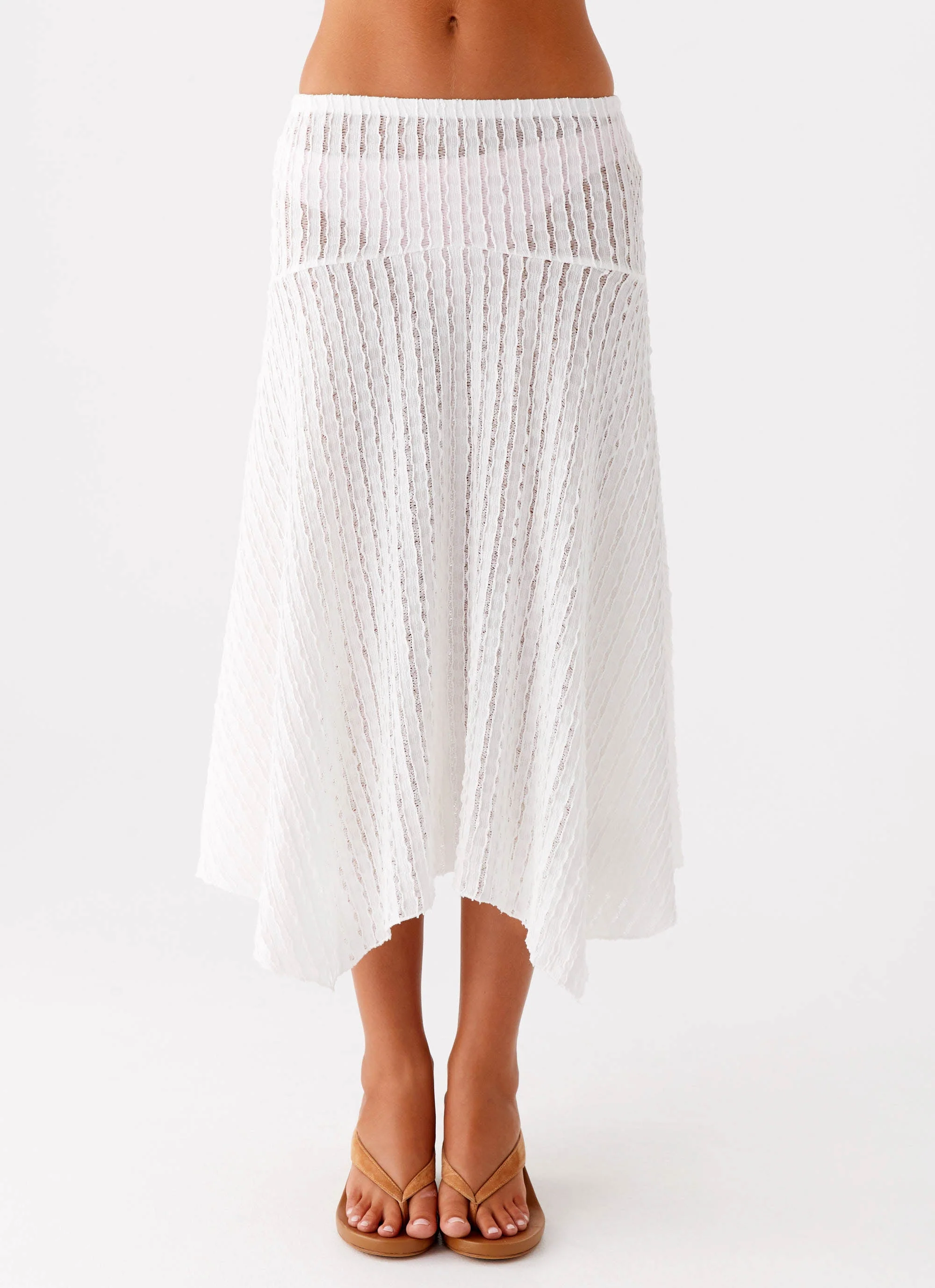 Katta Midi Skirt - Ivory - Image 6