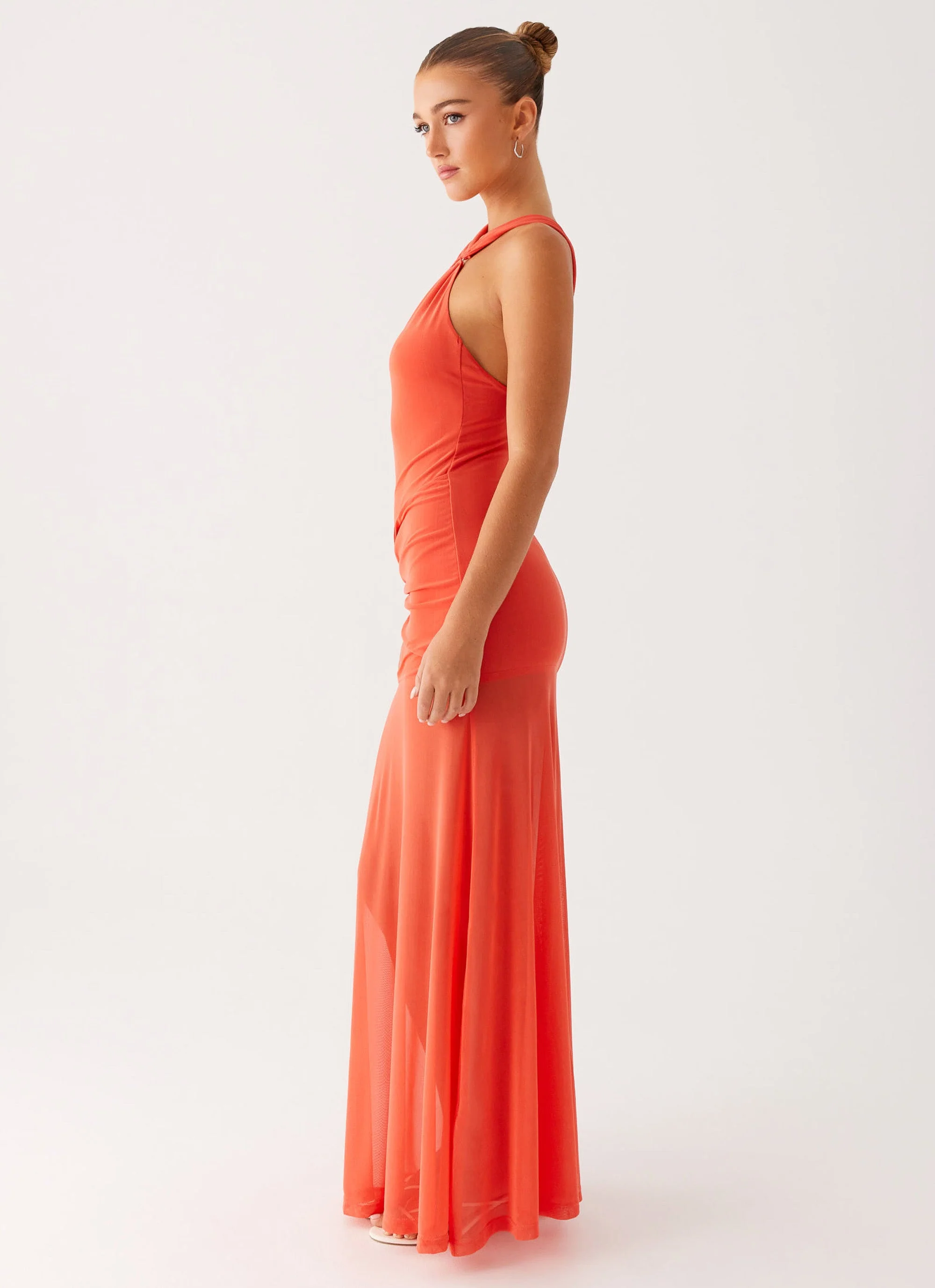 Kavala Maxi Dress - Coral - Image 5