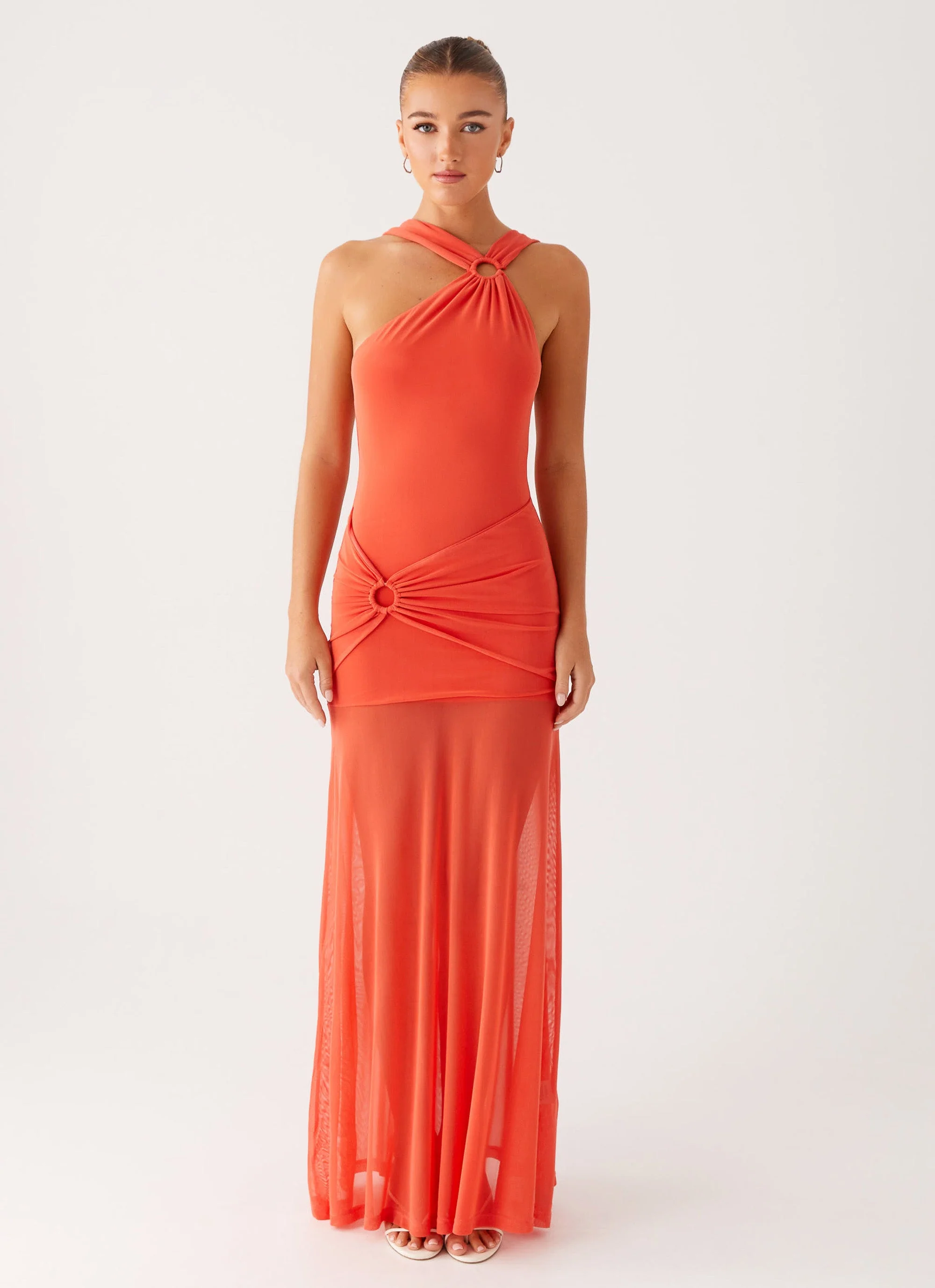 Kavala Maxi Dress - Coral - Image 6