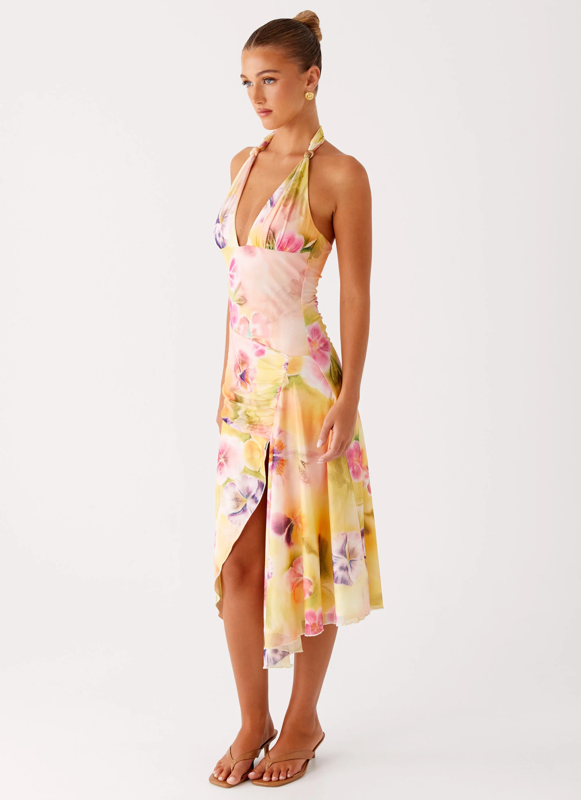 Kayce Midi Dress - Sunburst Floral - Image 3