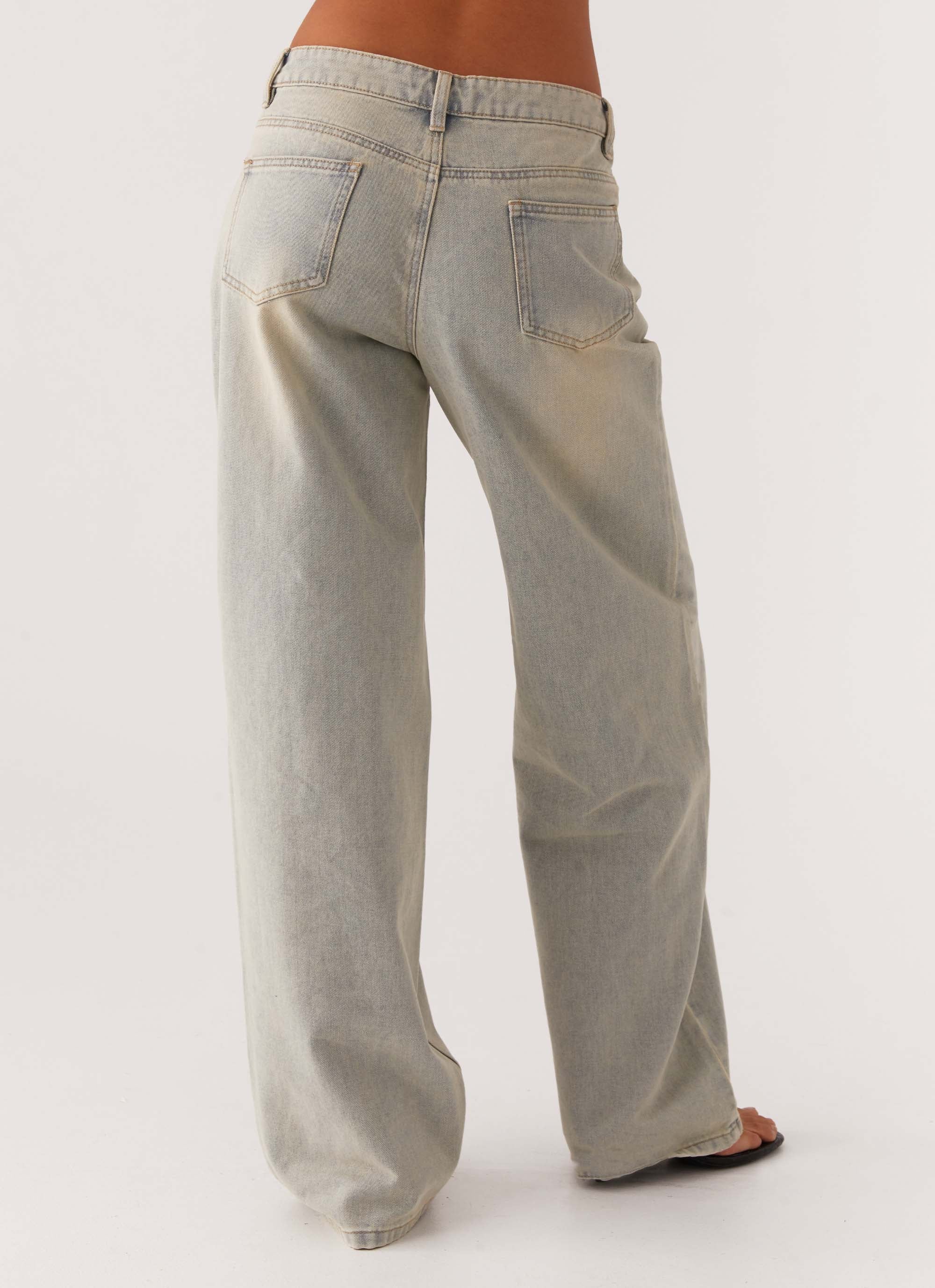 Keanna Low Rise Denim Jeans - Vintage - Image 4