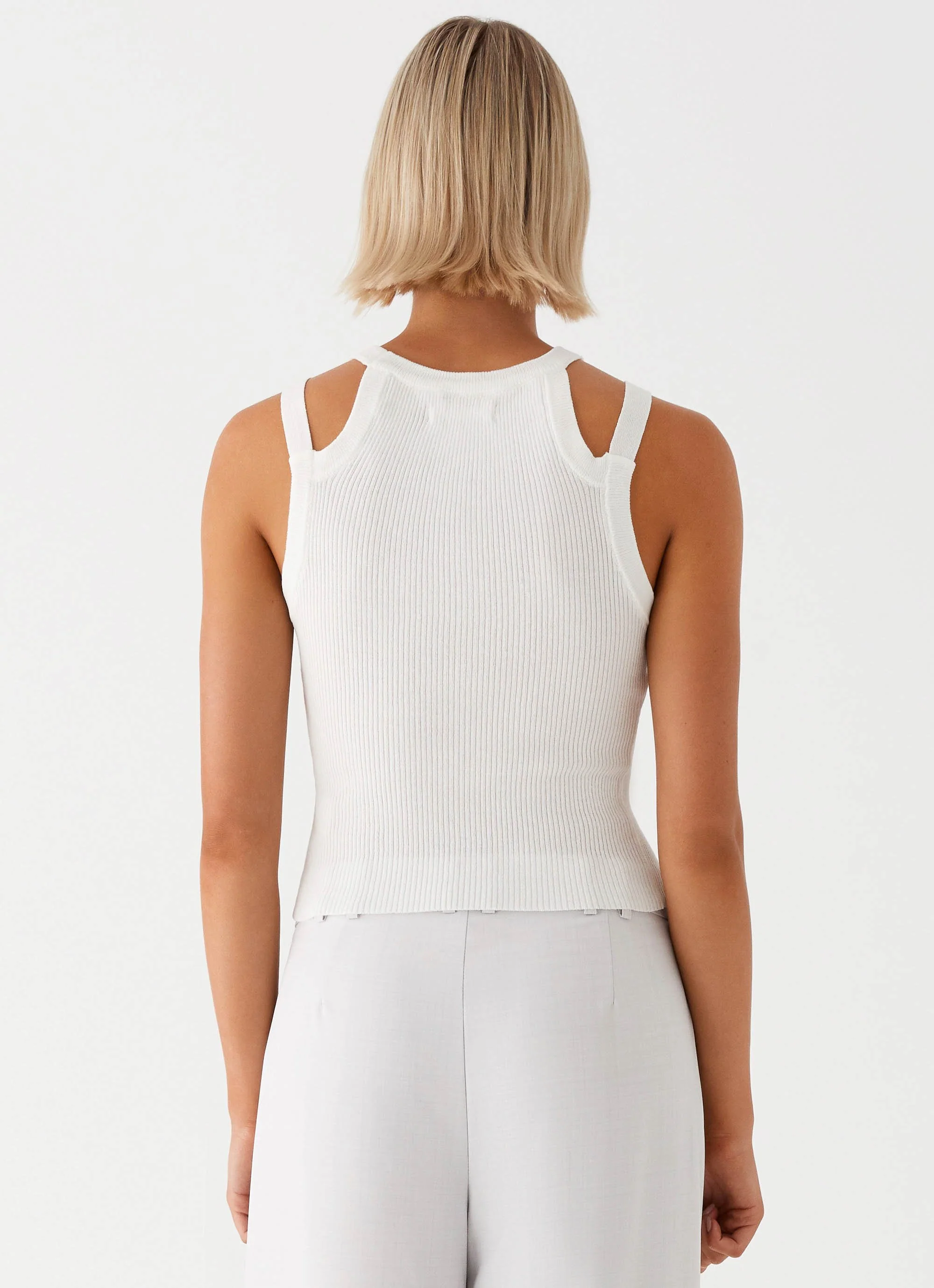 Keeley Racer Top - White - Image 4