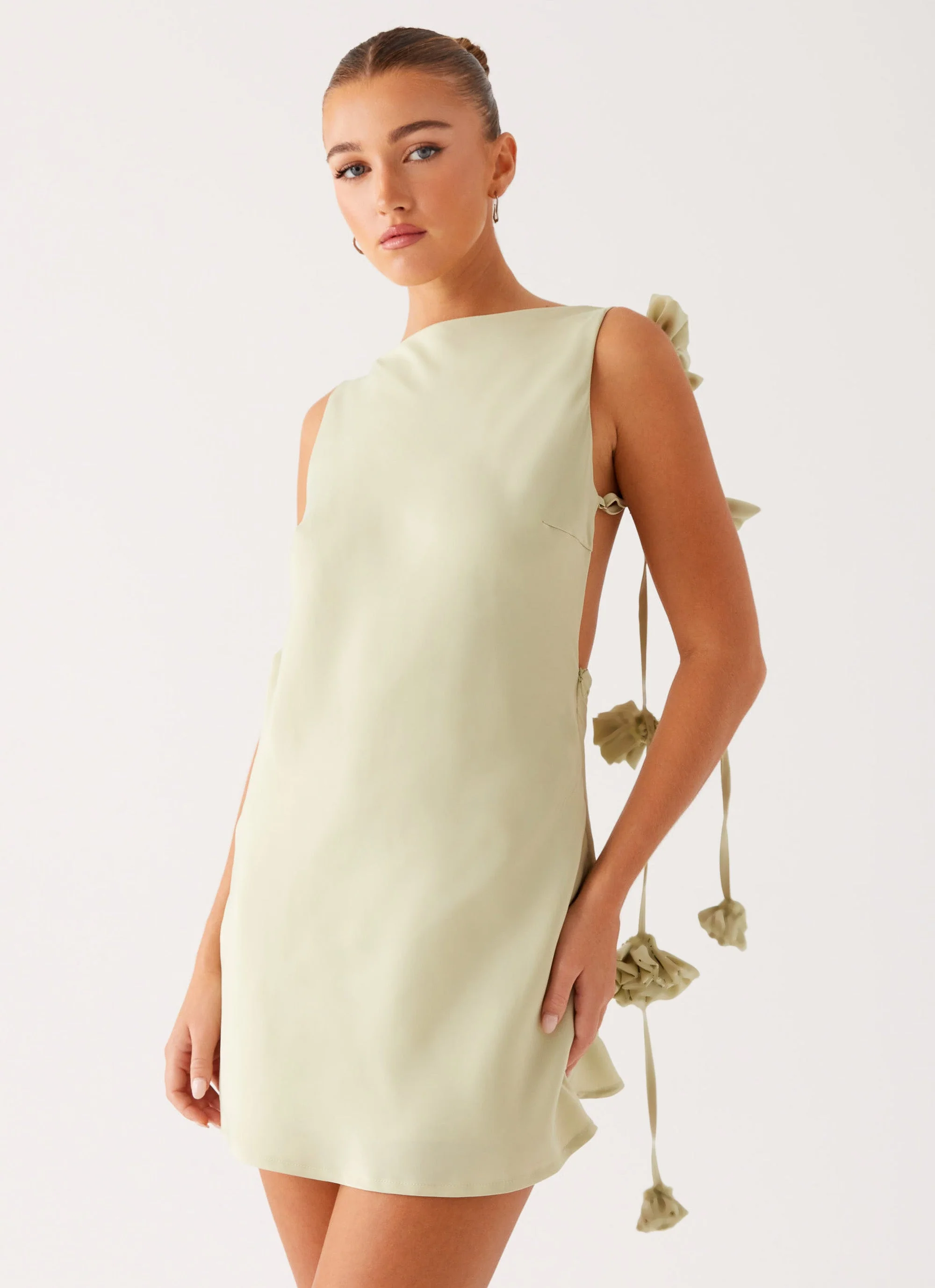 Keenan Mini Dress - Mint - Image 2