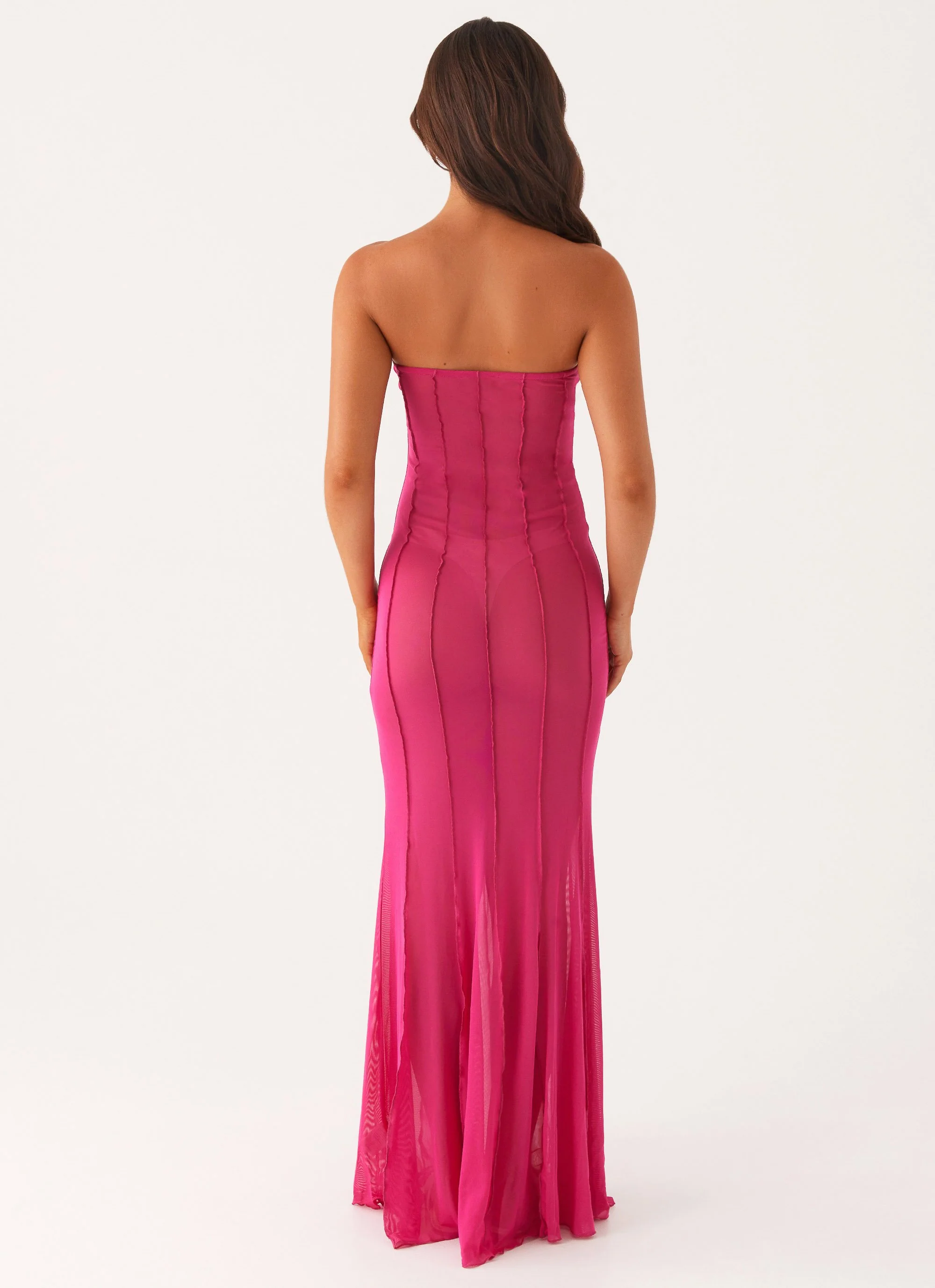 Kennedy Maxi Dress - Fuchsia - Image 4