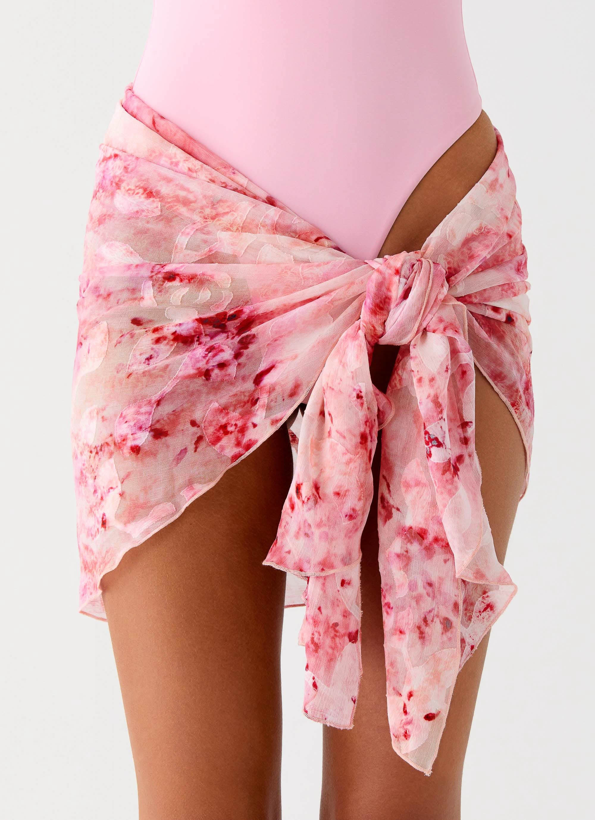 Kerensa Mini Sarong - Pink - Image 5