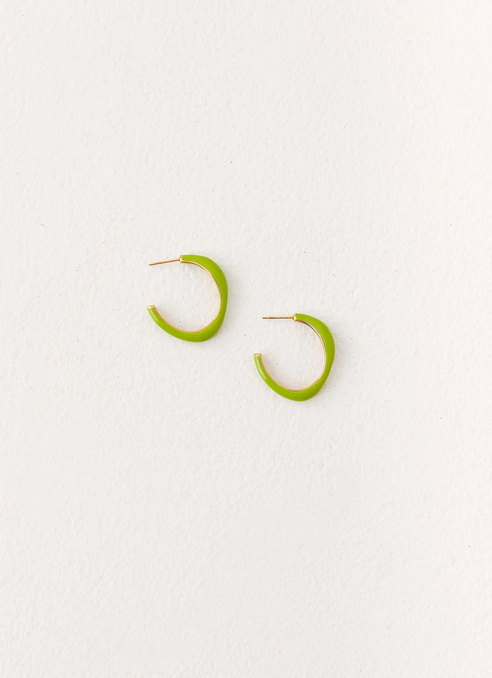 Keyon Earrings - Green - Image 2