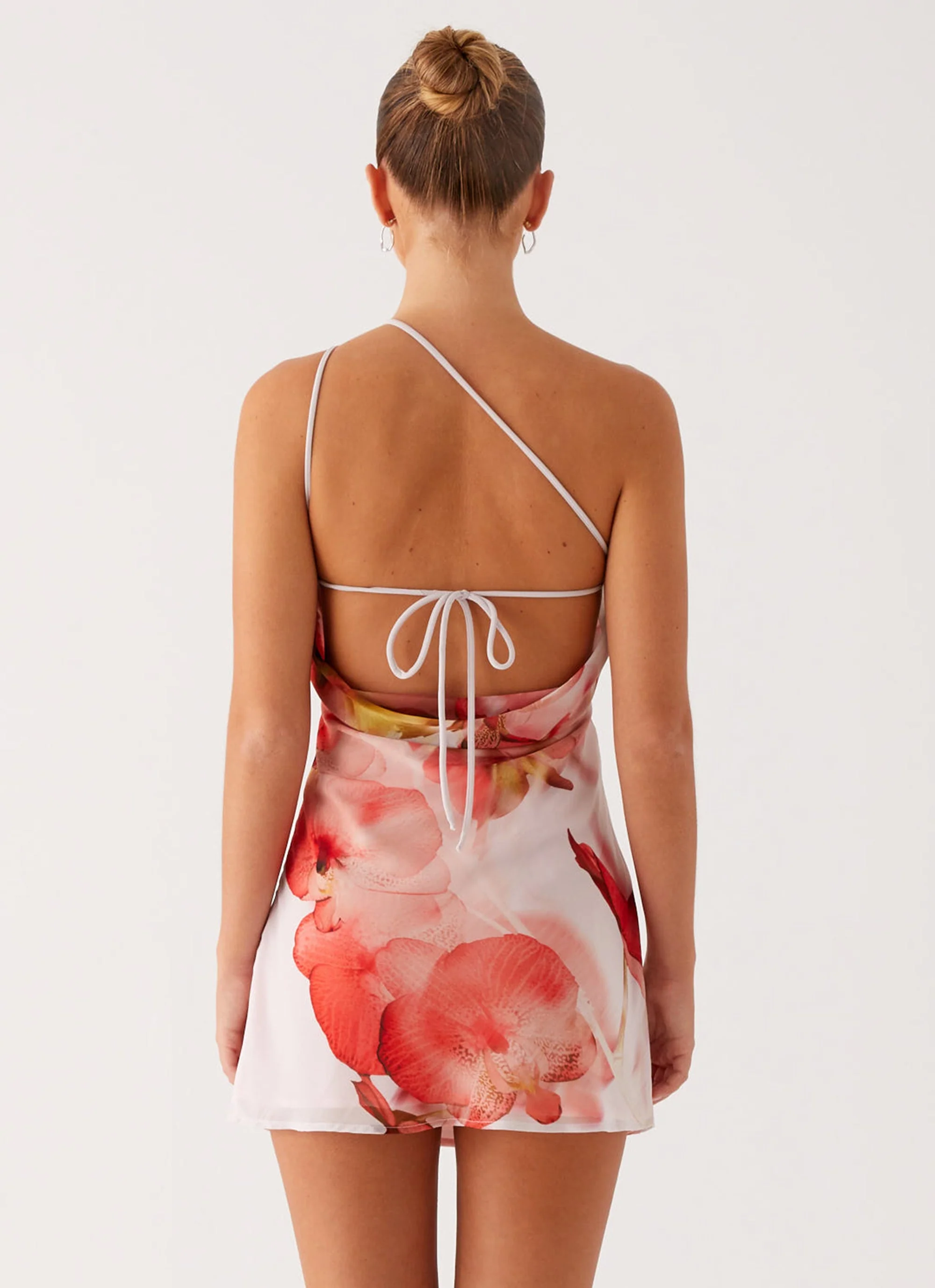 Kia Mini Dress - Peach Rose - Image 4