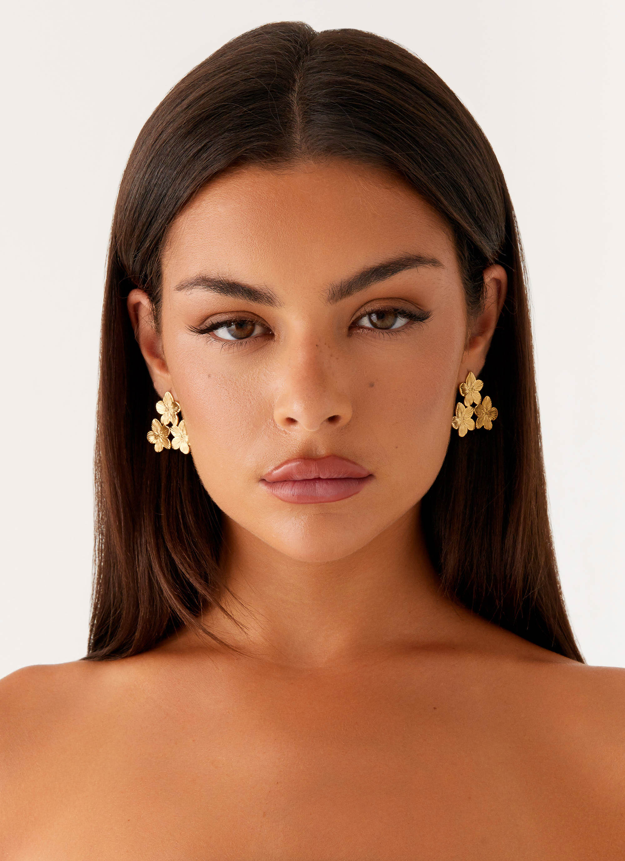 Kiana Earrings - Gold - Image 3