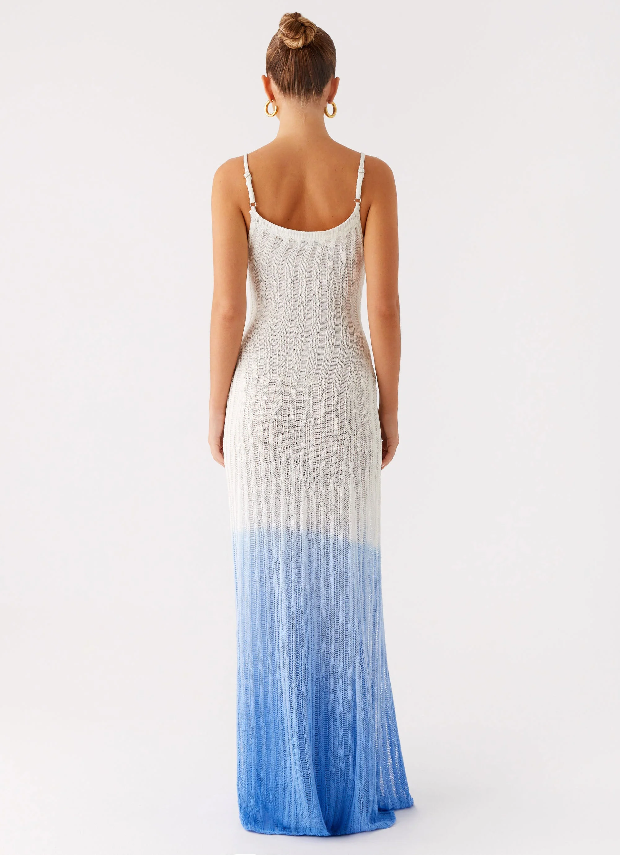 Kiki Maxi Dress - Ombre Blue - Image 2
