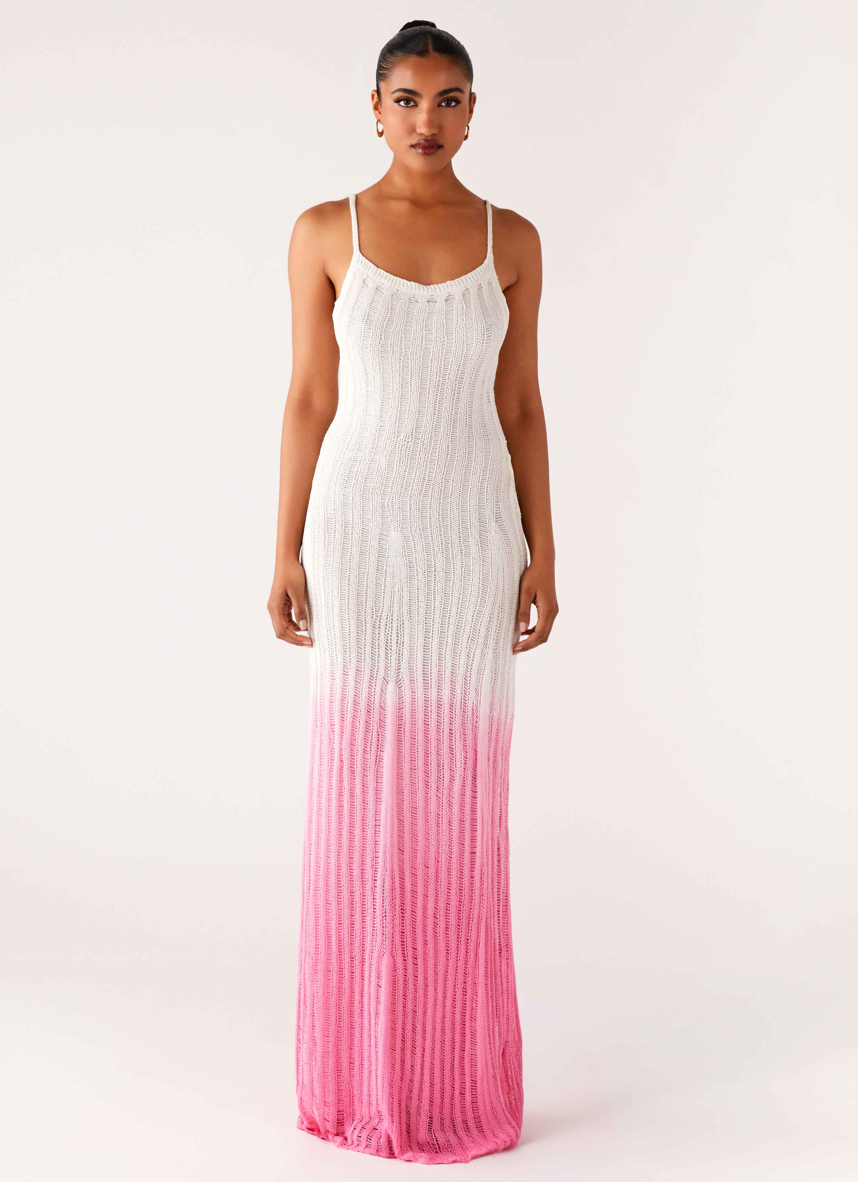 Kiki Maxi Dress - Pink Ombre - Image 3