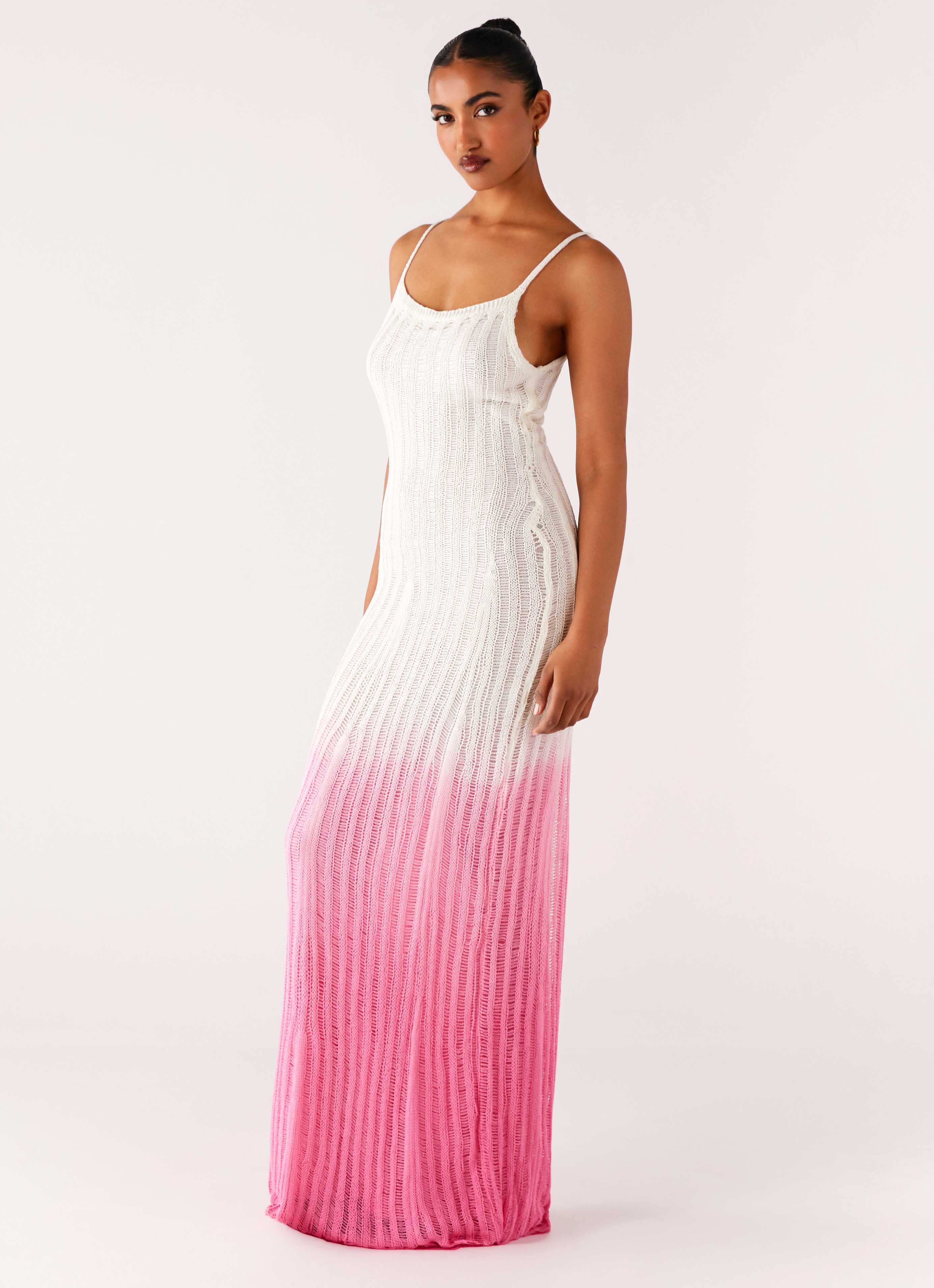 Kiki Maxi Dress - Pink Ombre - Image 4