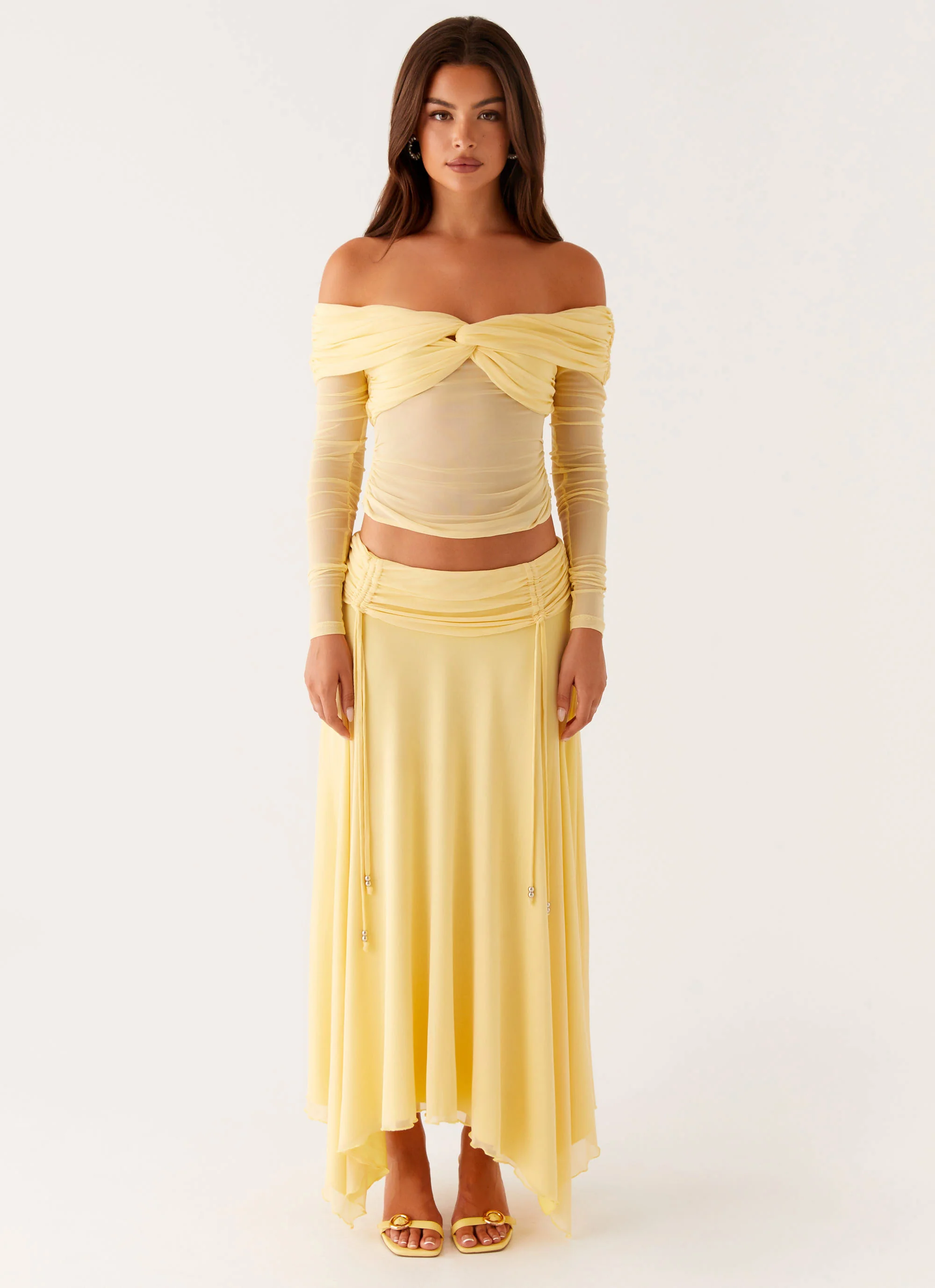 Kirrabilli Midi Skirt - Yellow - Image 3