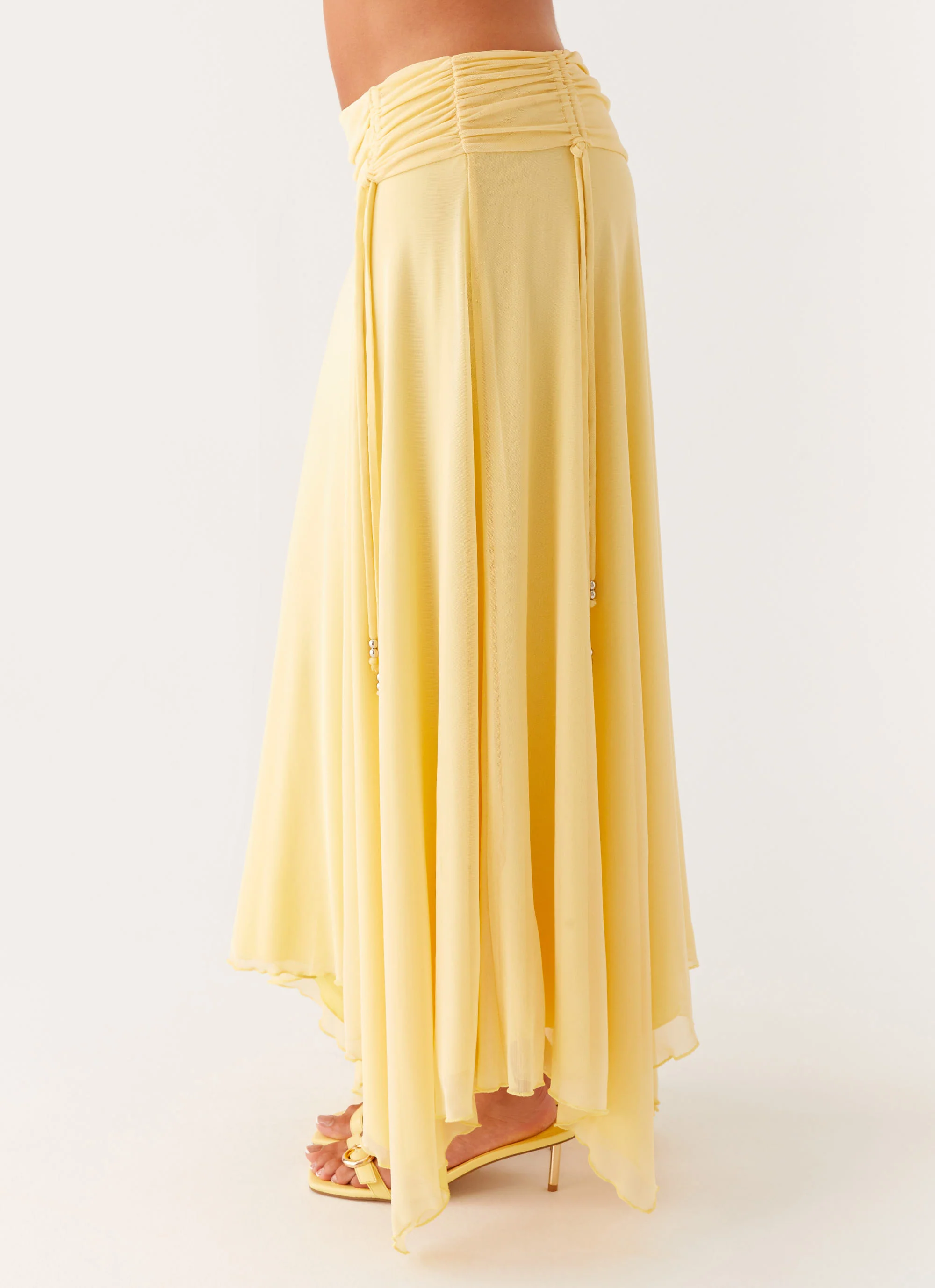 Kirrabilli Midi Skirt - Yellow - Image 4