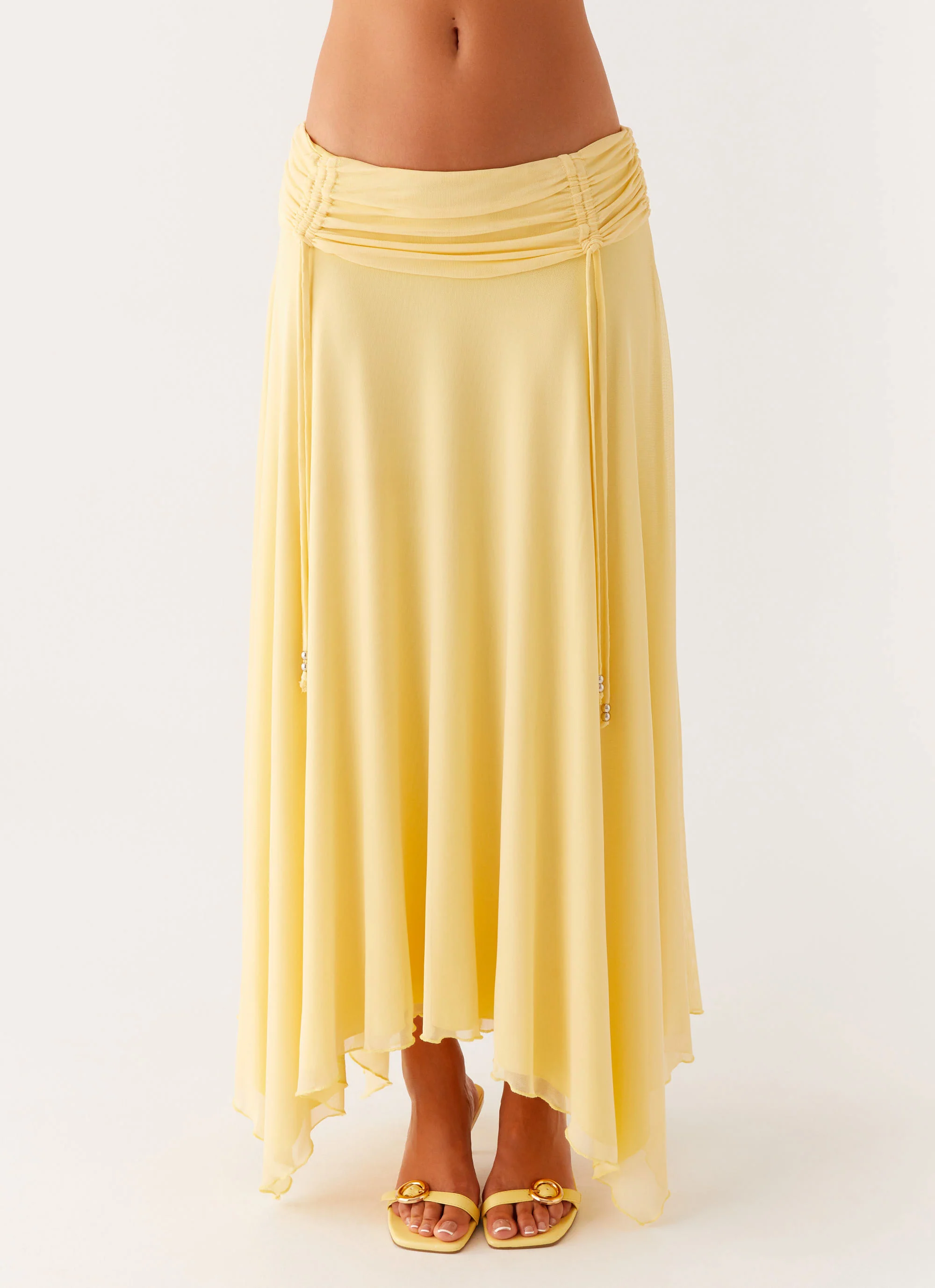 Kirrabilli Midi Skirt - Yellow - Image 6