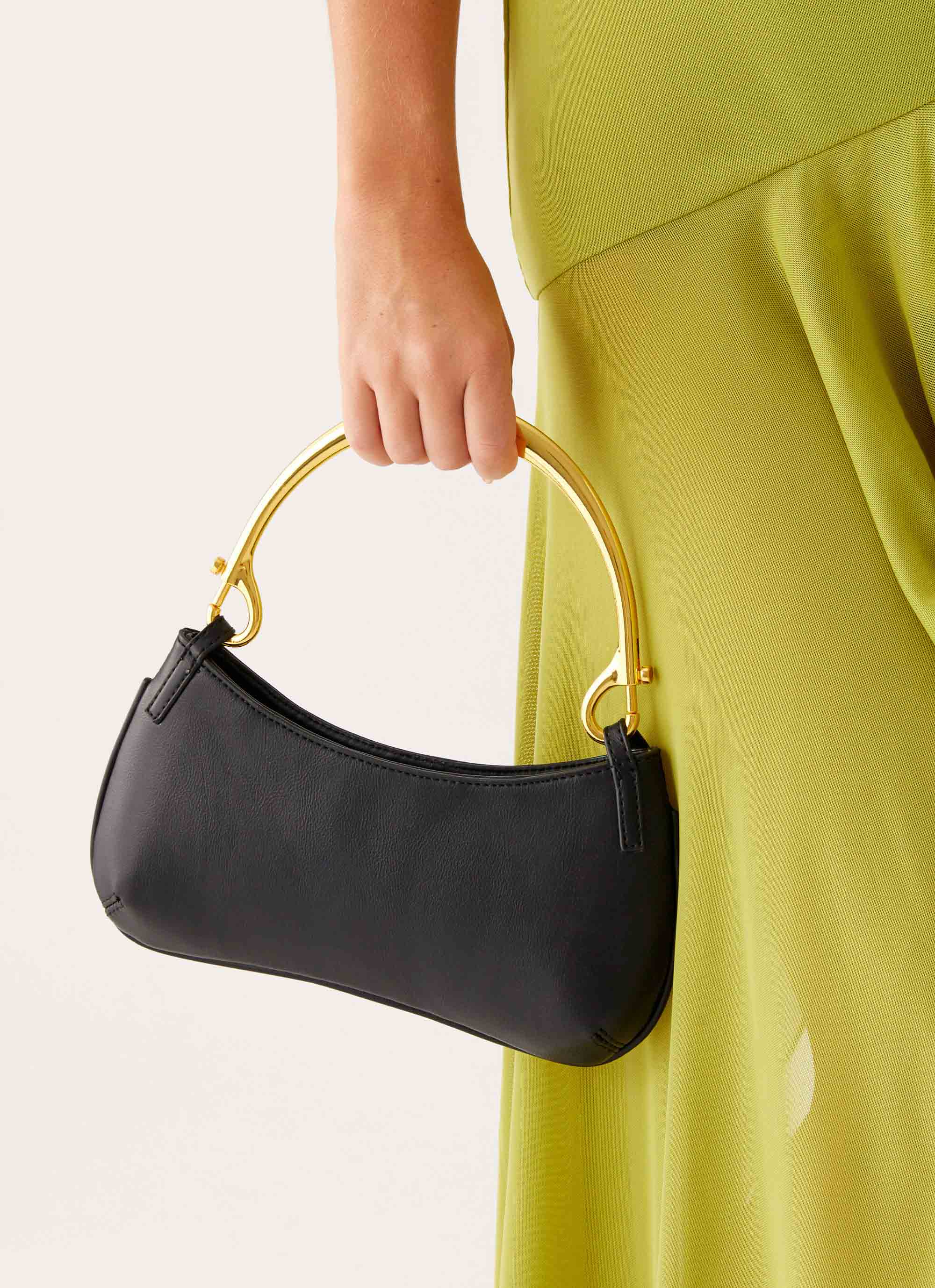 Kirsty Shoulder Bag - Black - Image 3