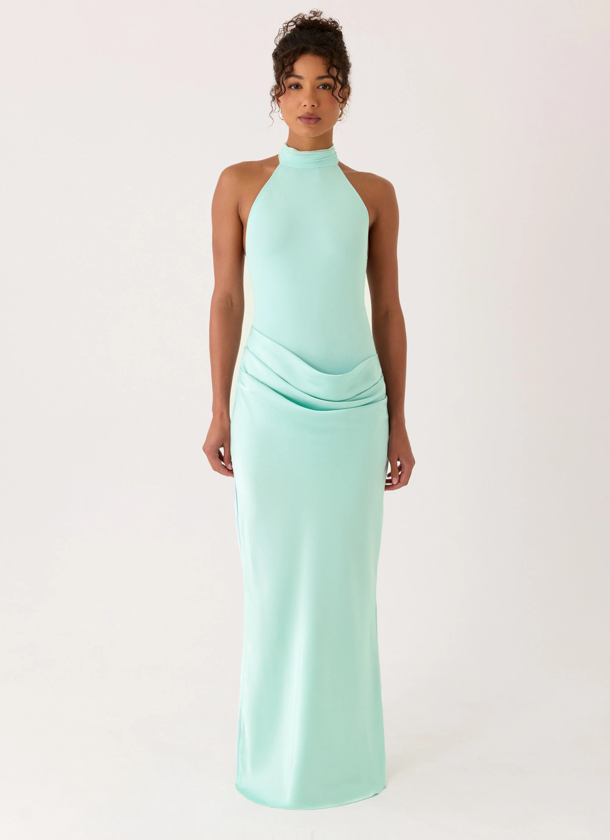 Kiyah Maxi Dress - Mint - Image 3