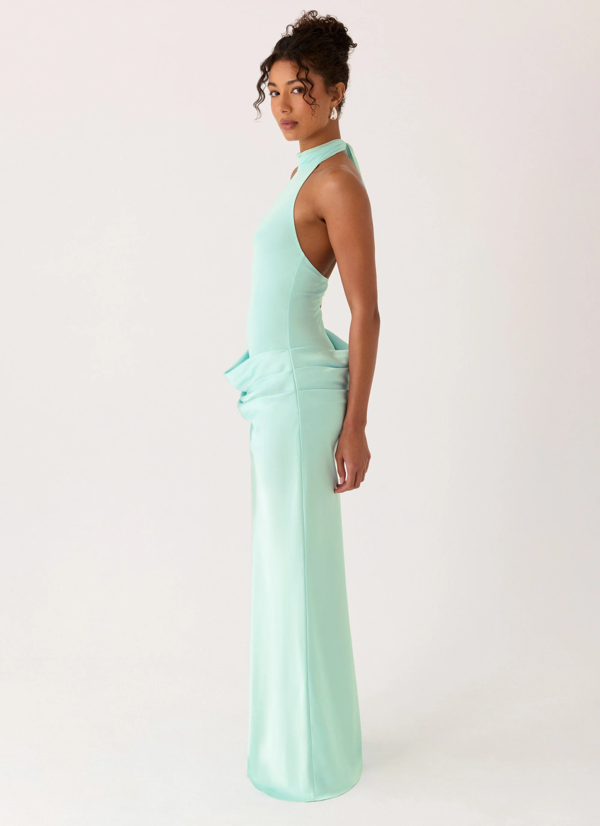 Kiyah Maxi Dress - Mint - Image 4