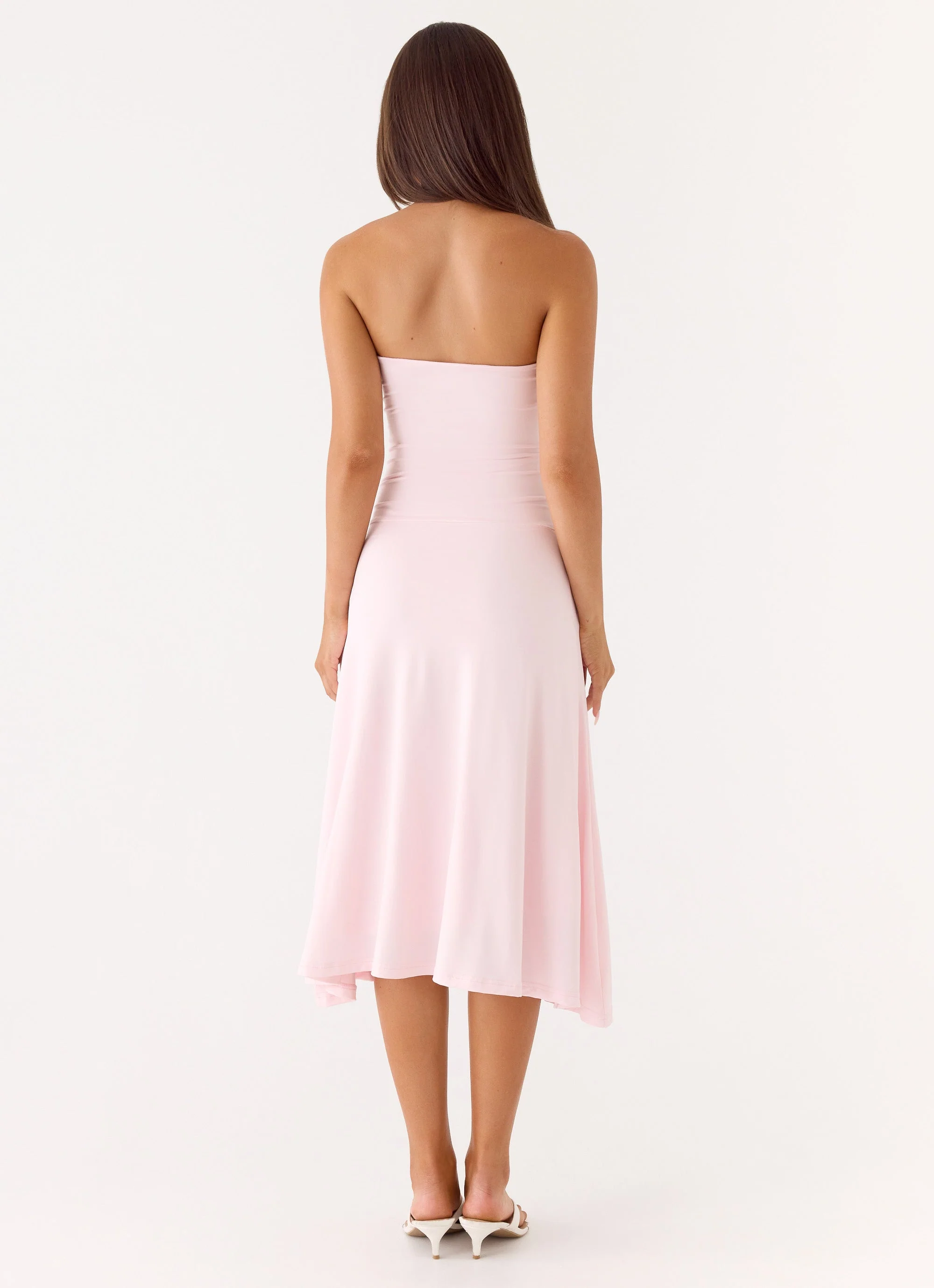 Klyne Midi Dress - Pink - Image 3