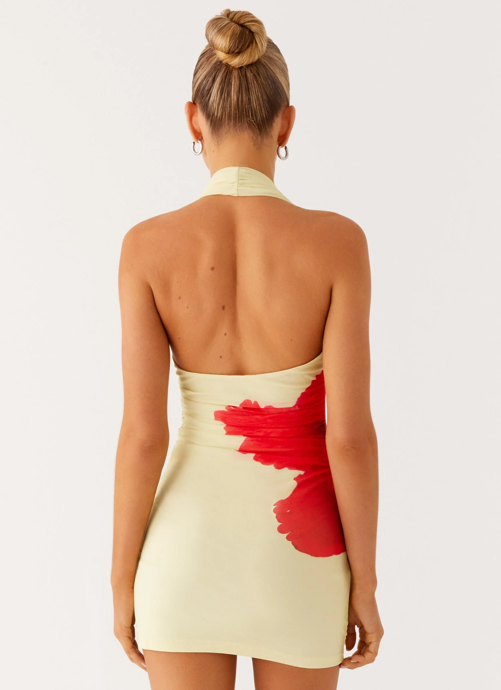 Know You Better Mini Dress - Scarlet Floral - Image 3