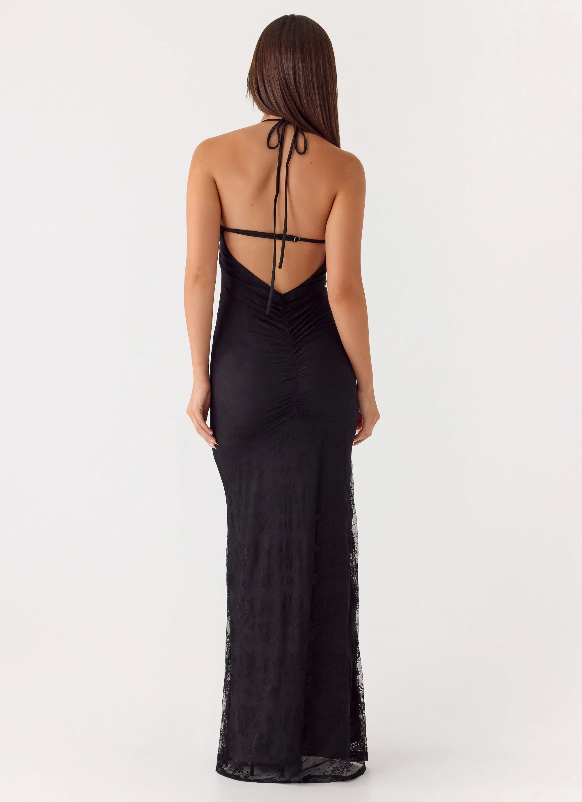 Knowles Lace Maxi Dress - Black - Image 3