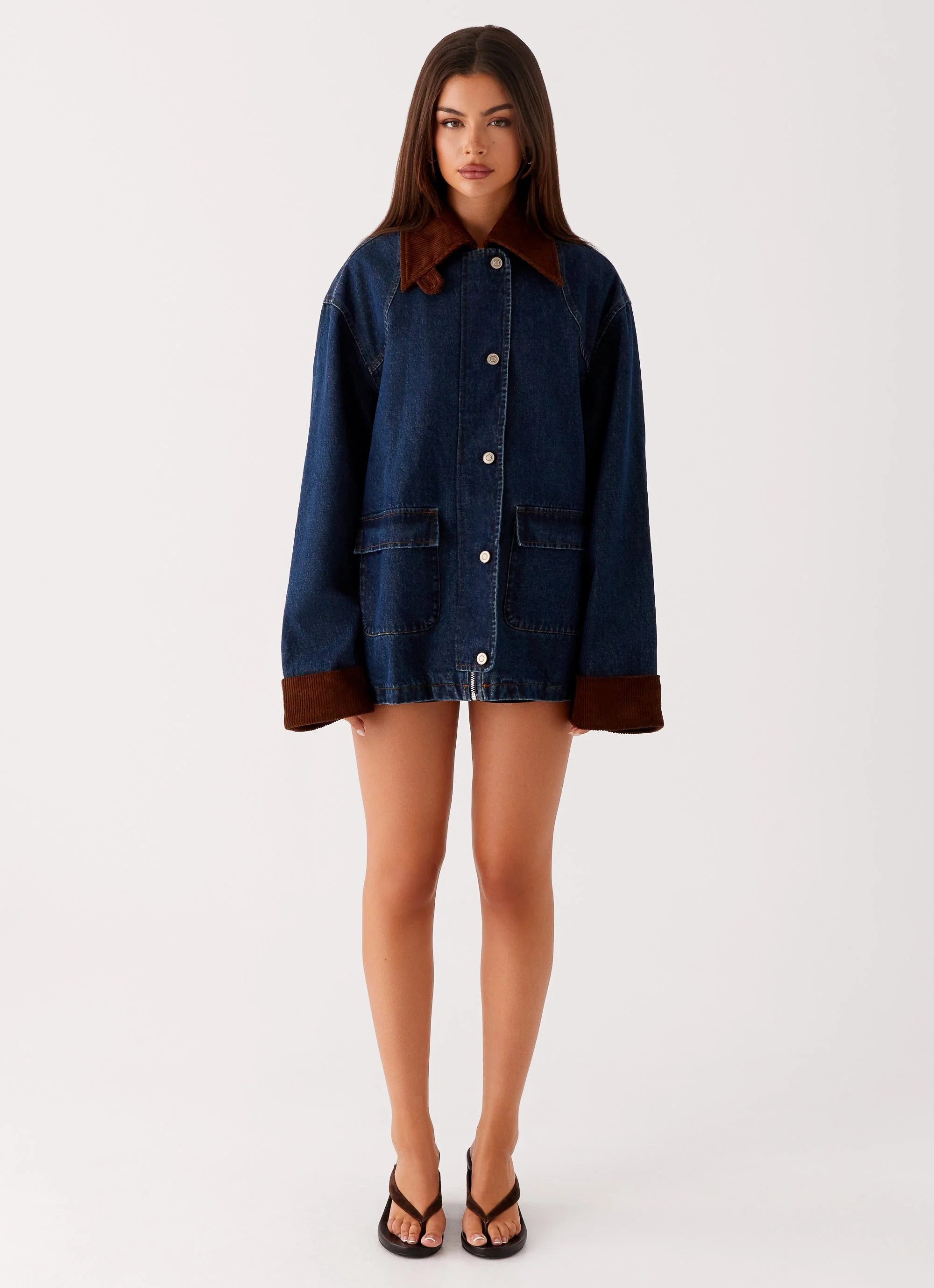 Koda Denim Jacket - Indigo - Image 2