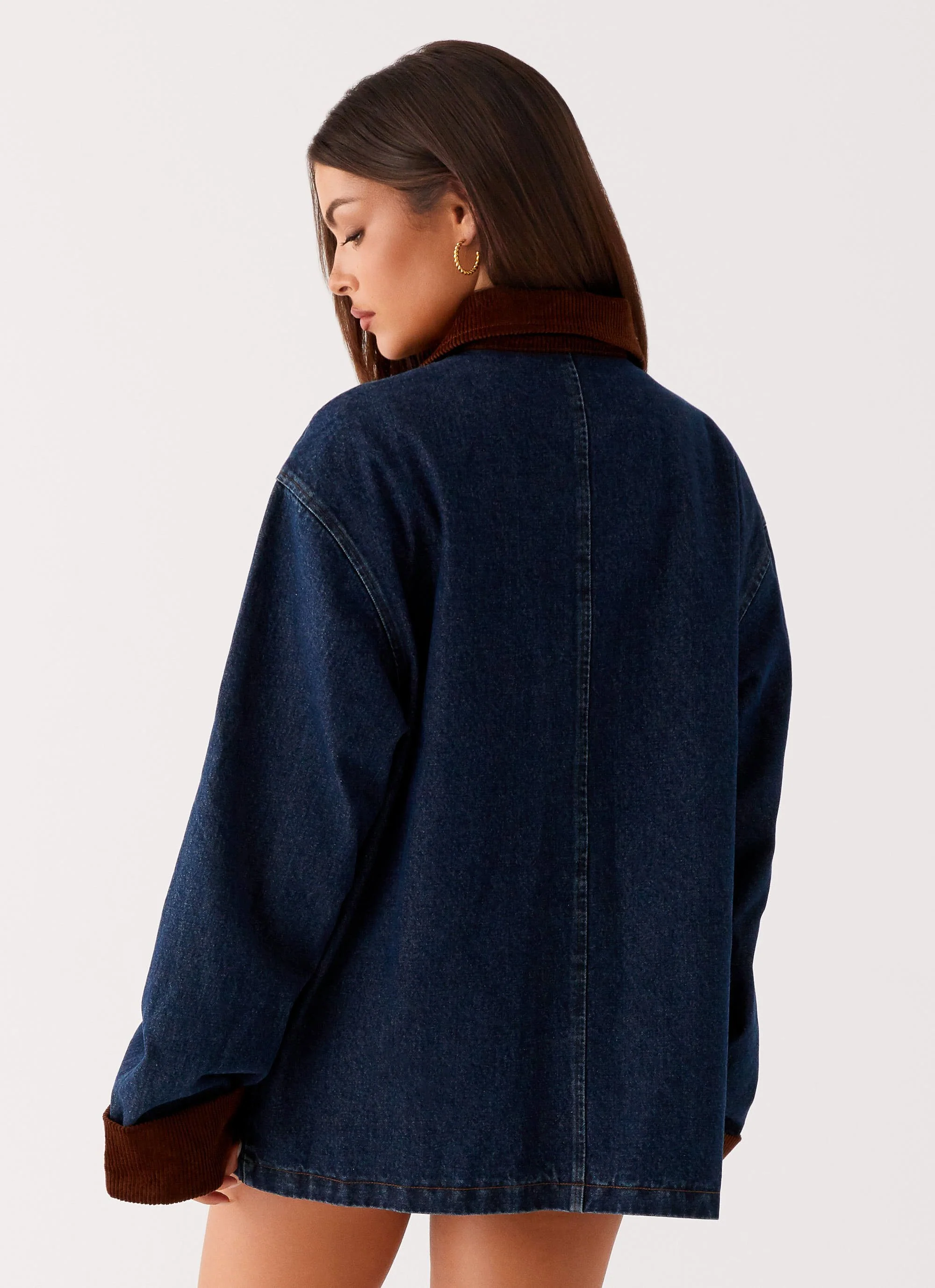 Koda Denim Jacket - Indigo - Image 4