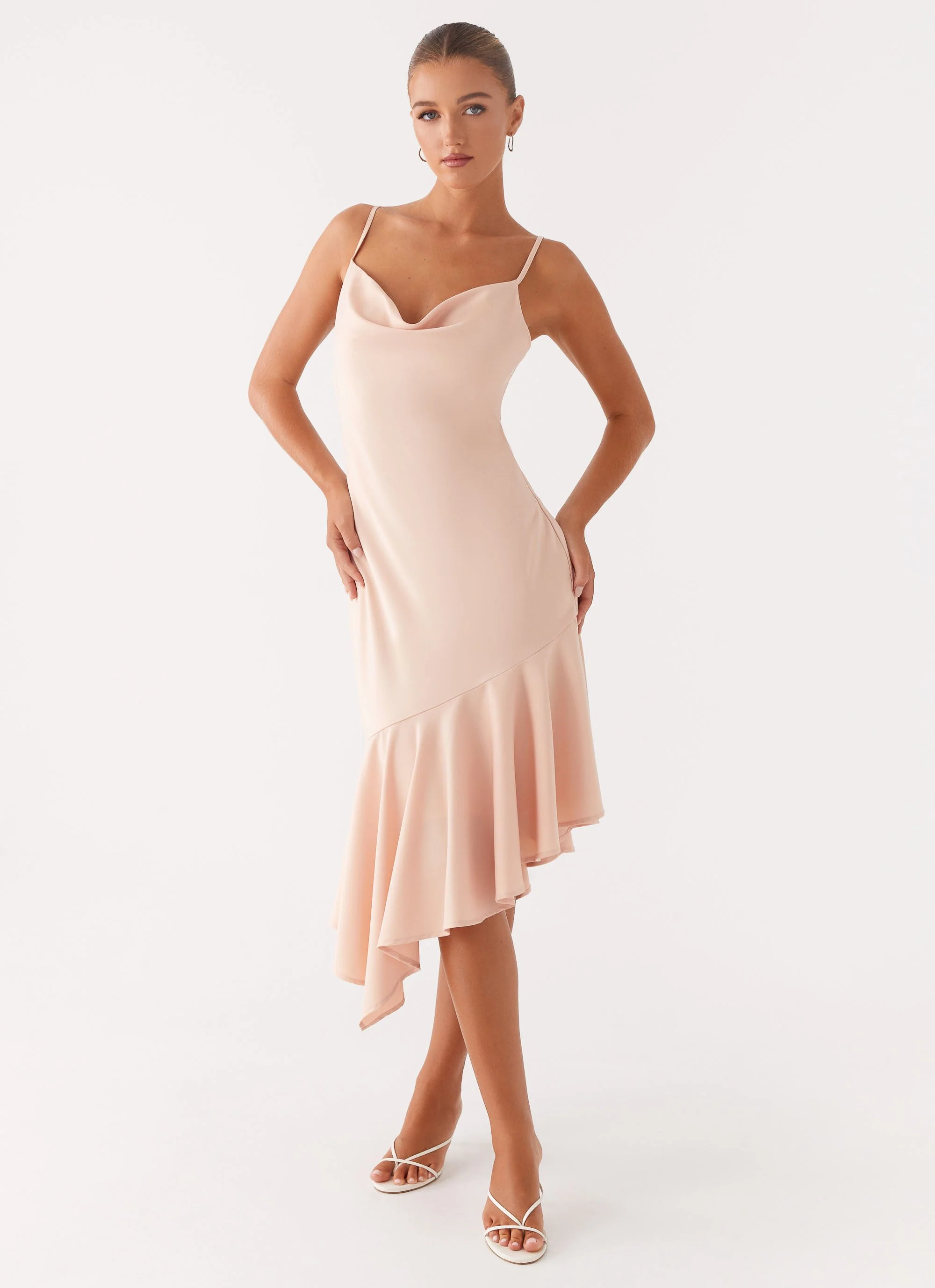 Korby Midi Dress - Pink - Image 2