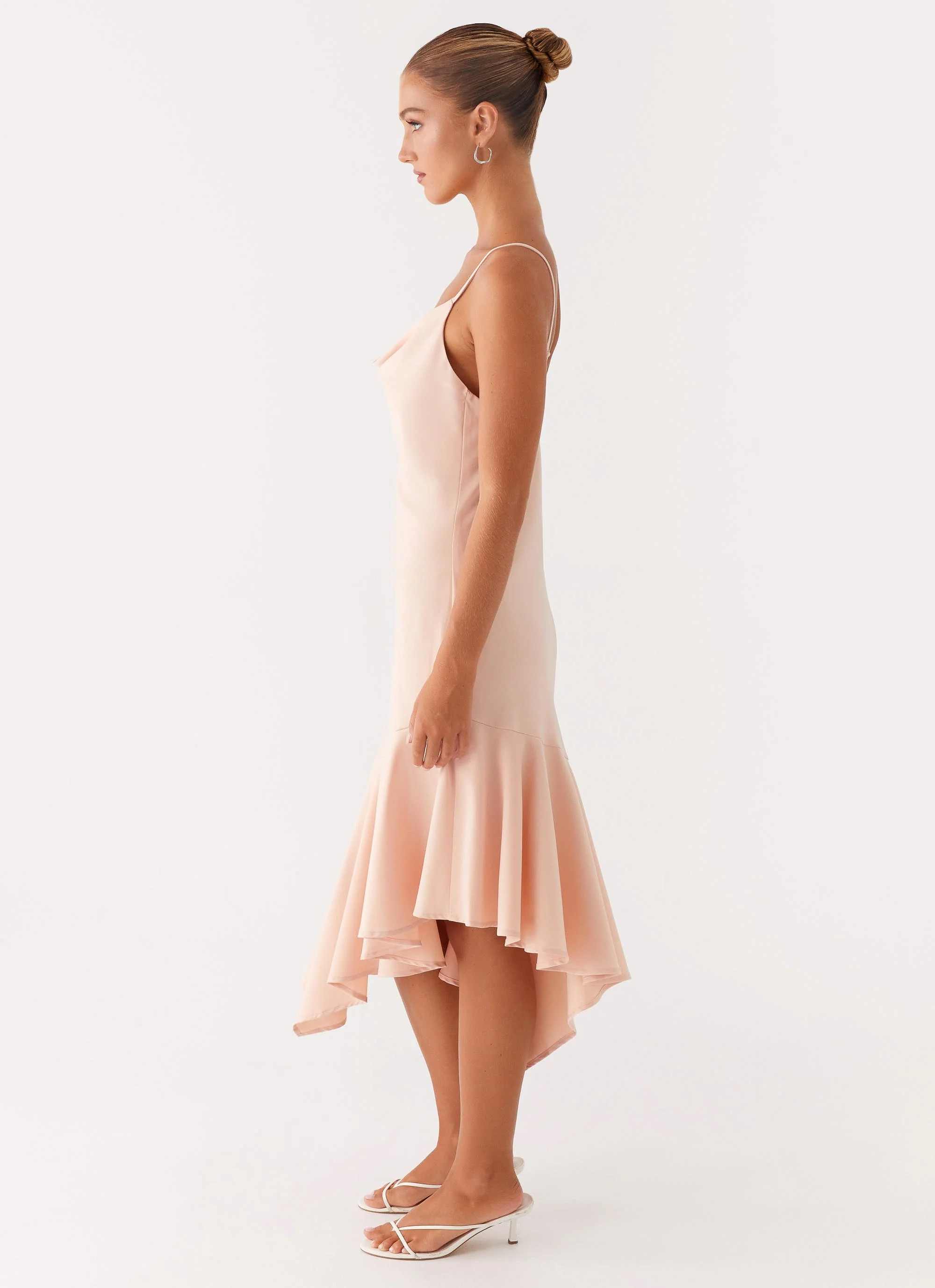 Korby Midi Dress - Pink - Image 3