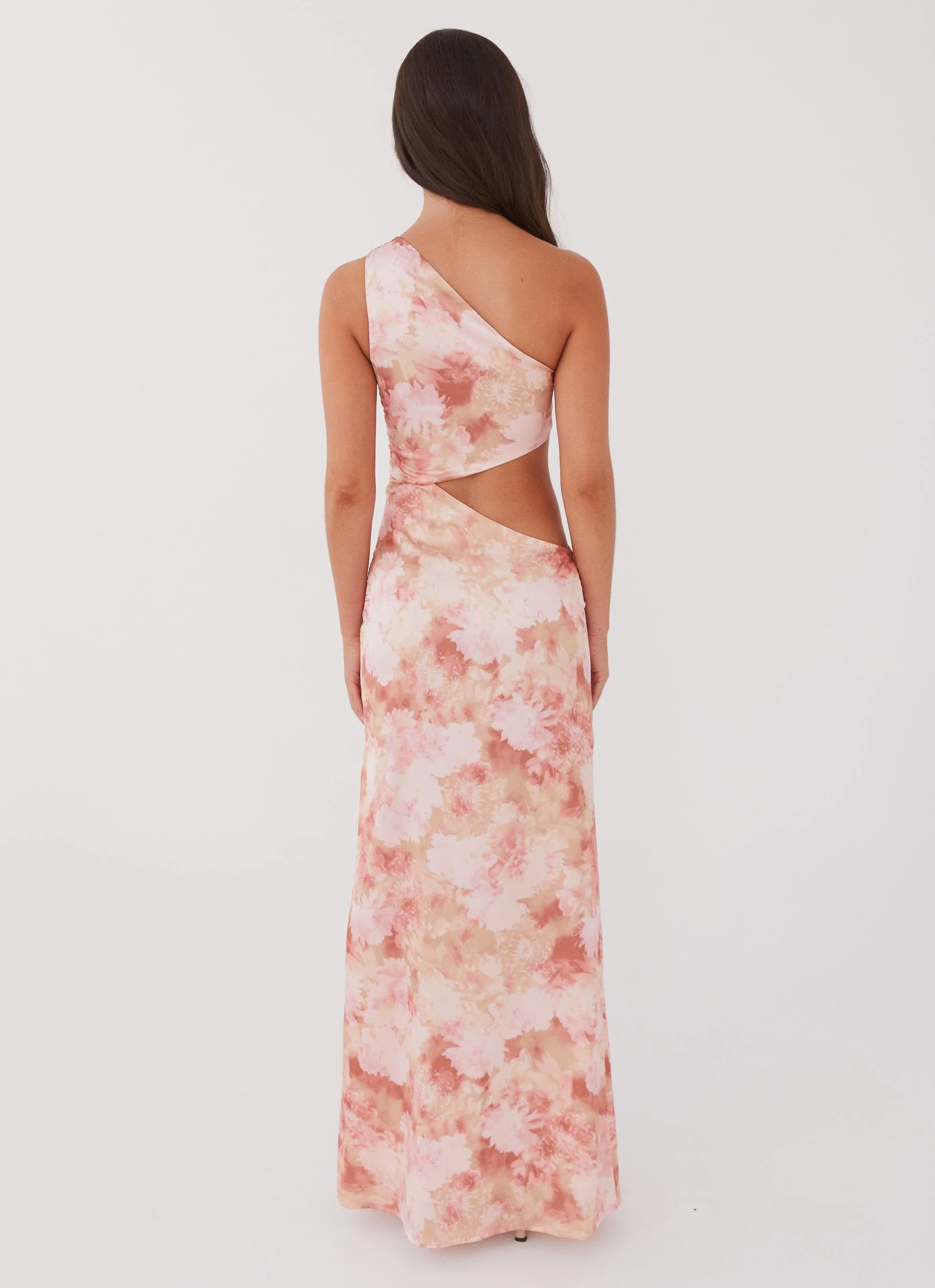 Krista One Shoulder Maxi Dress - Flower Garden - Image 6