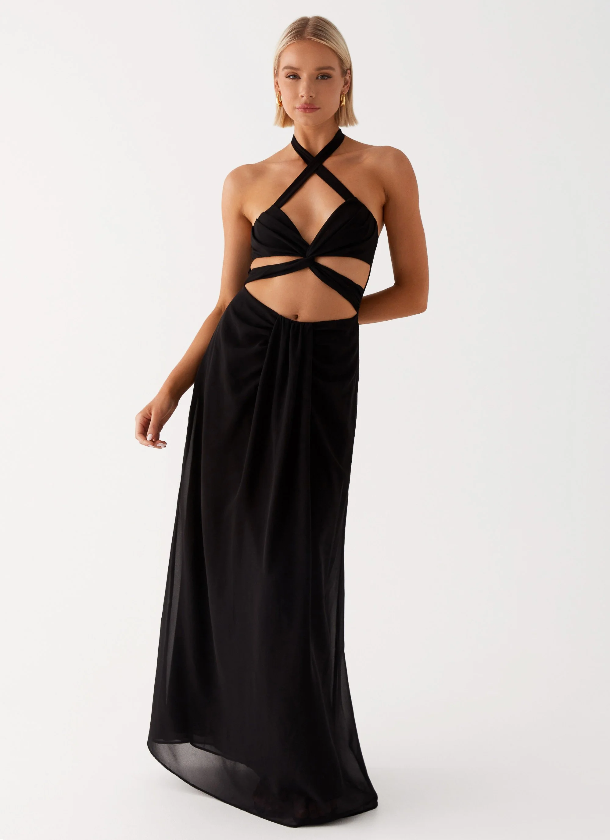 Lady Marmalade Maxi Dress - Black - Image 2