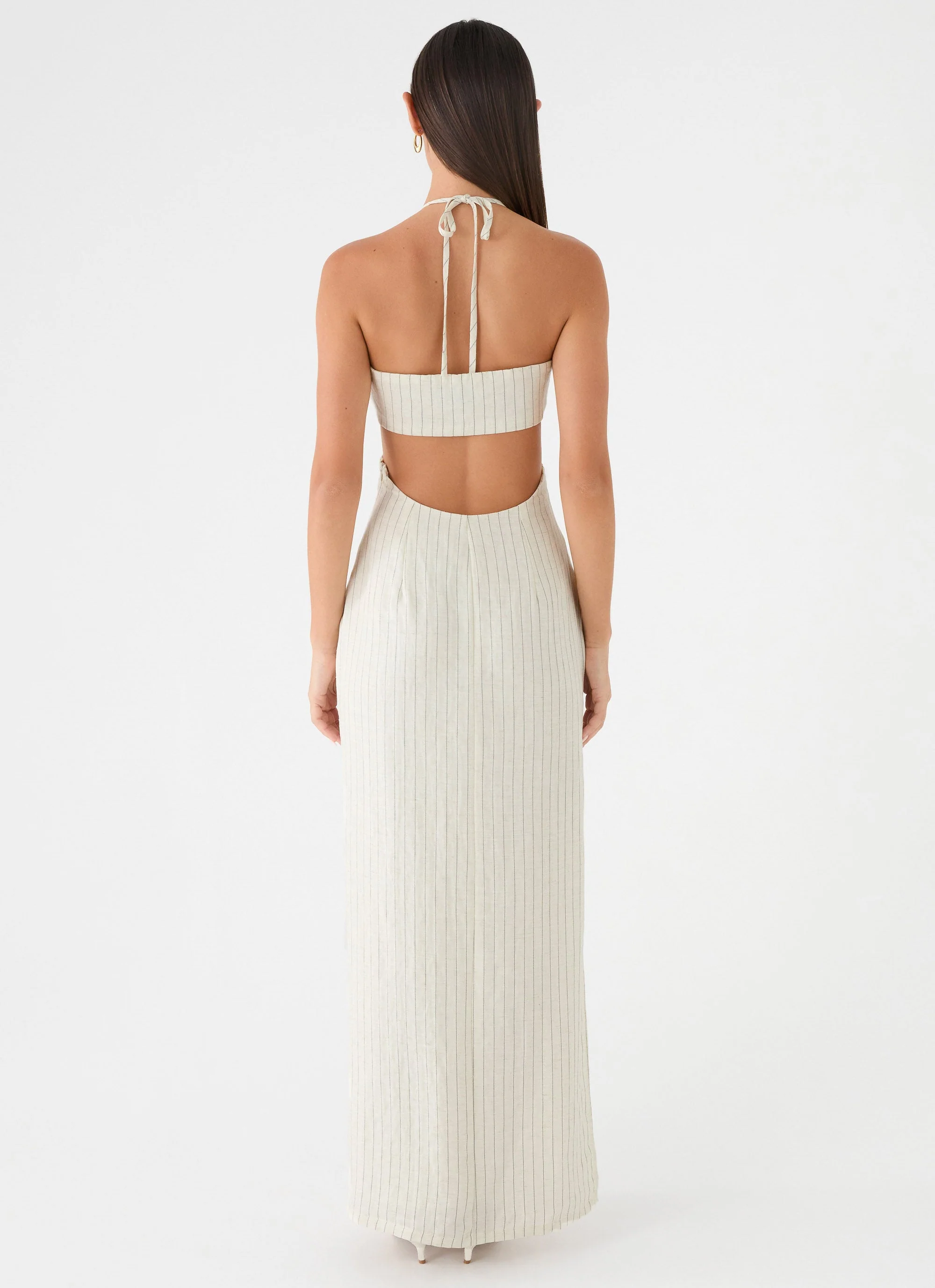 Laid Bare Maxi Dress - Desert Stripe - Image 3