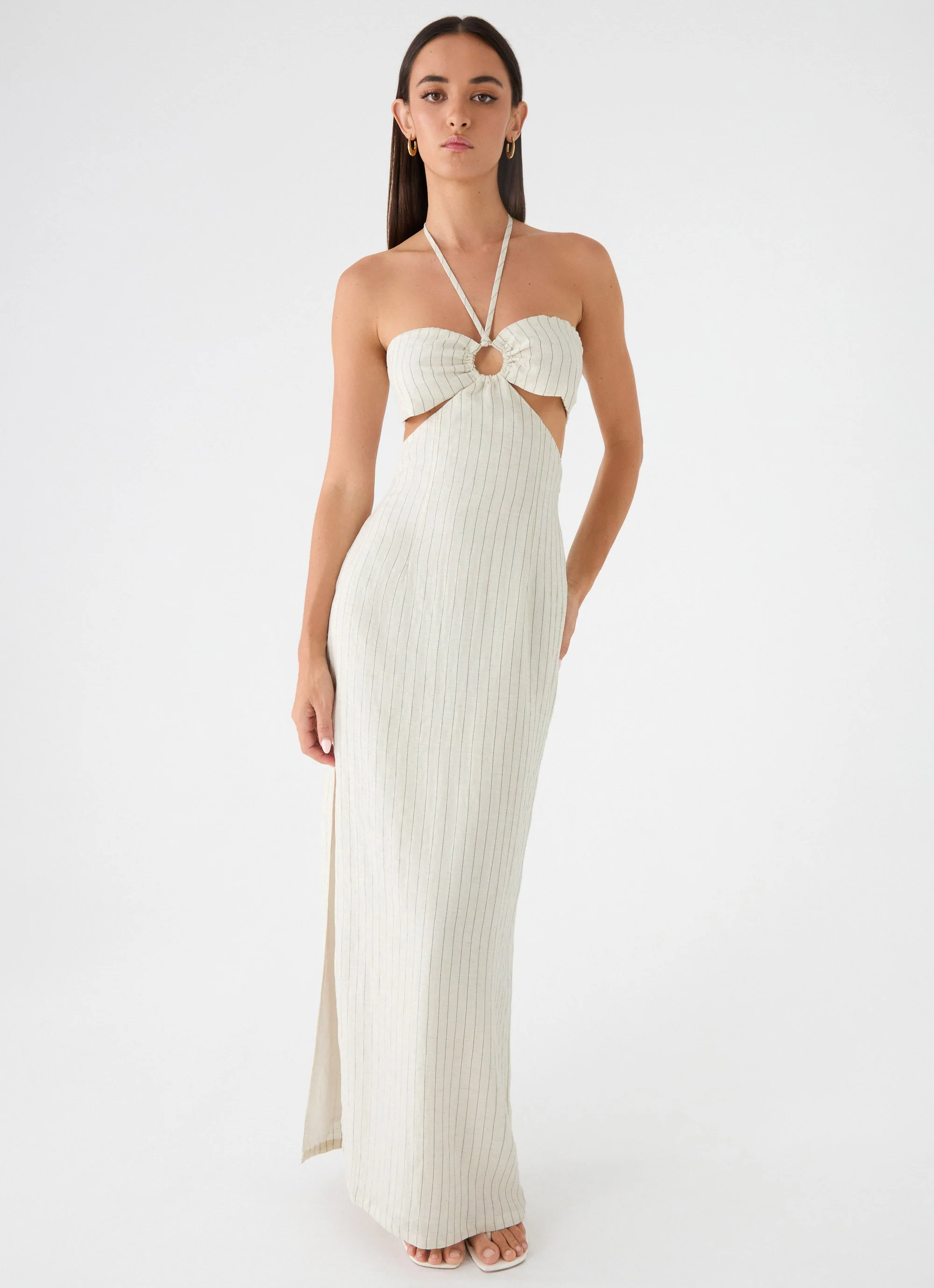 Laid Bare Maxi Dress - Desert Stripe - Image 5