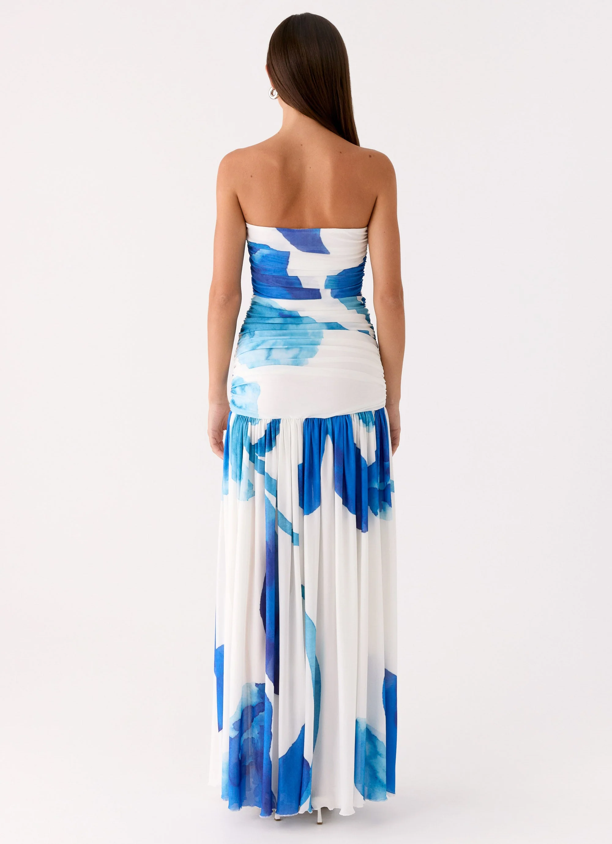 Laidee Maxi Dress - Cerulean Bloom - Image 3