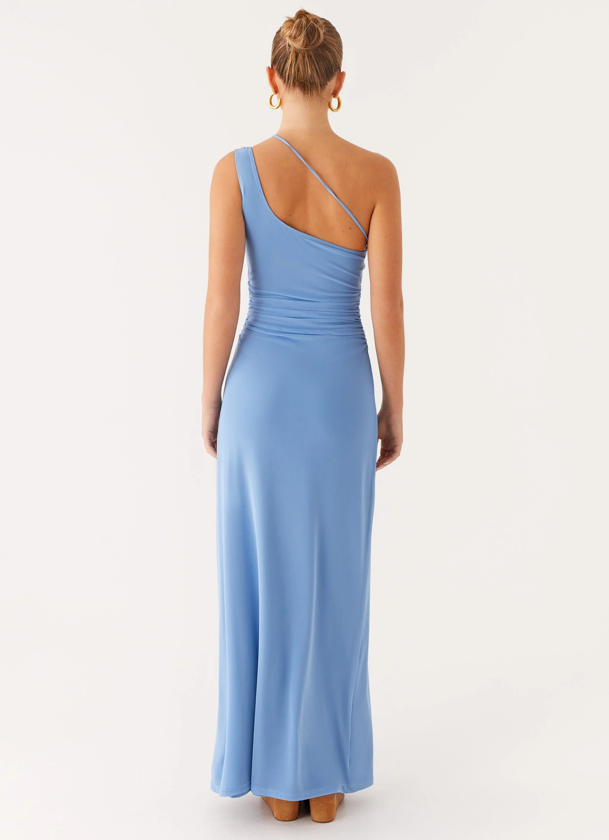 Larisa Maxi Dress - Cornflower Blue - Image 3