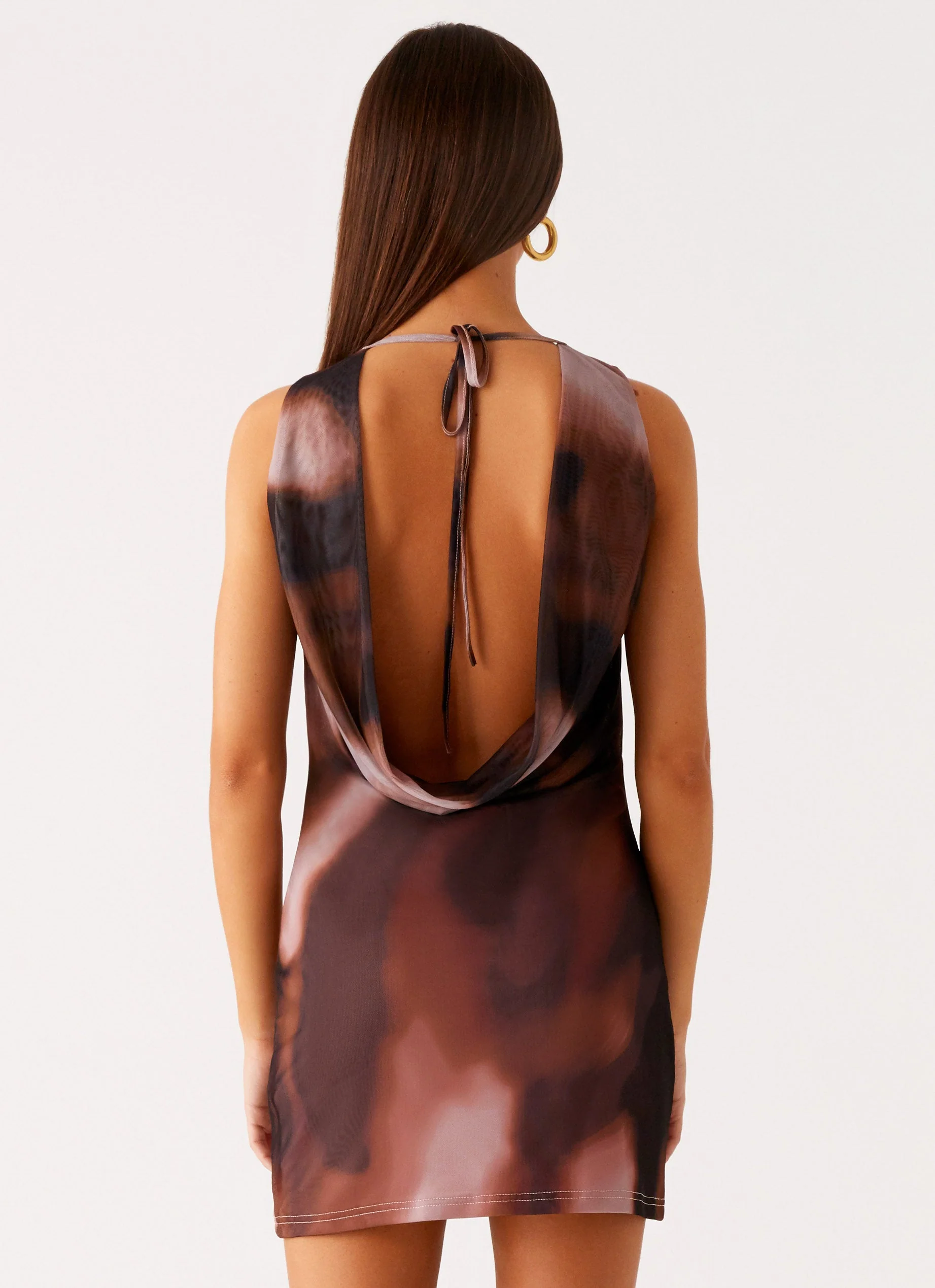 Larson Mini Dress - Black Gradient - Image 3