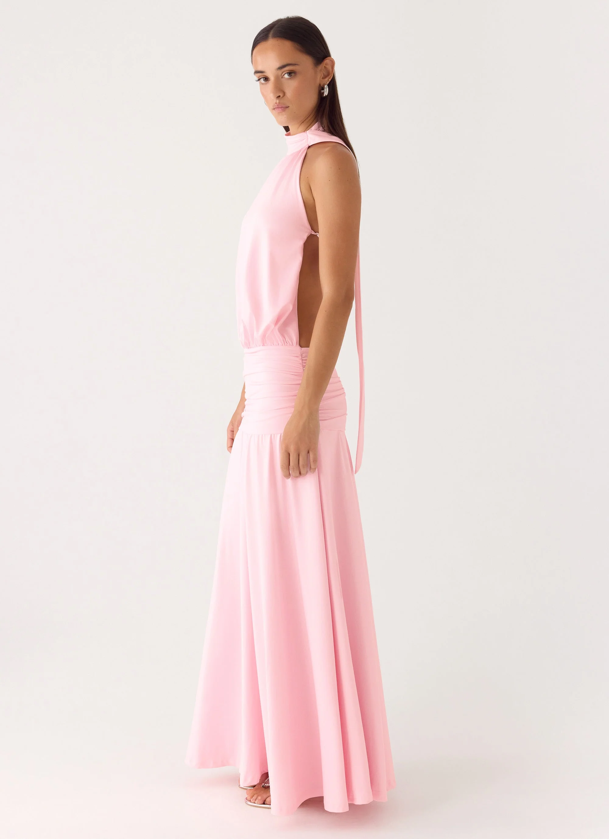 Last Forever Maxi Dress - Baby Pink - Image 2