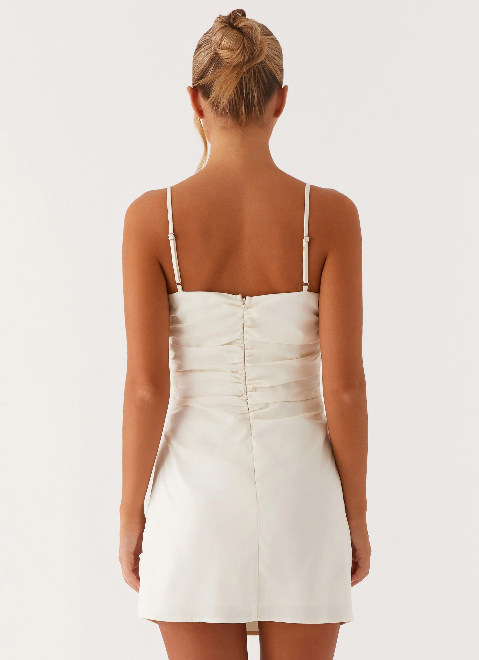 Last Summer Mini Dress - Ivory - Image 4