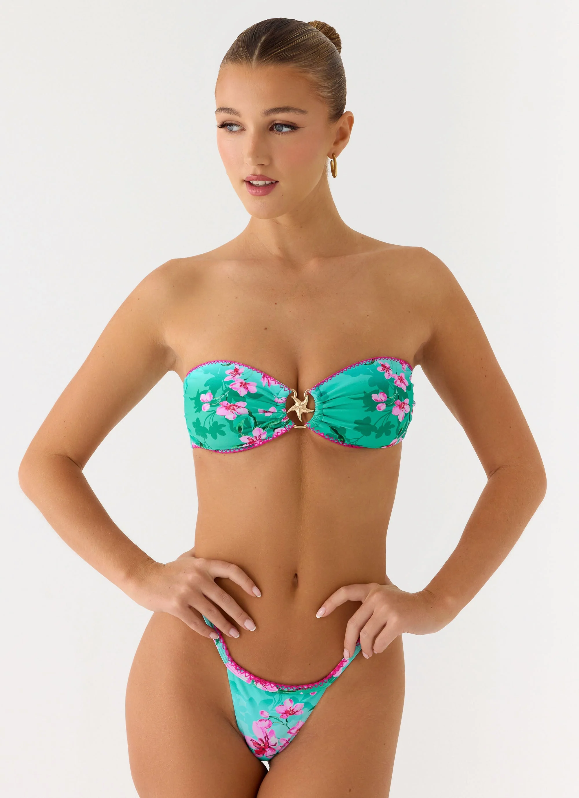 Laurel Bikini Bottom - Petal Reef - Image 4