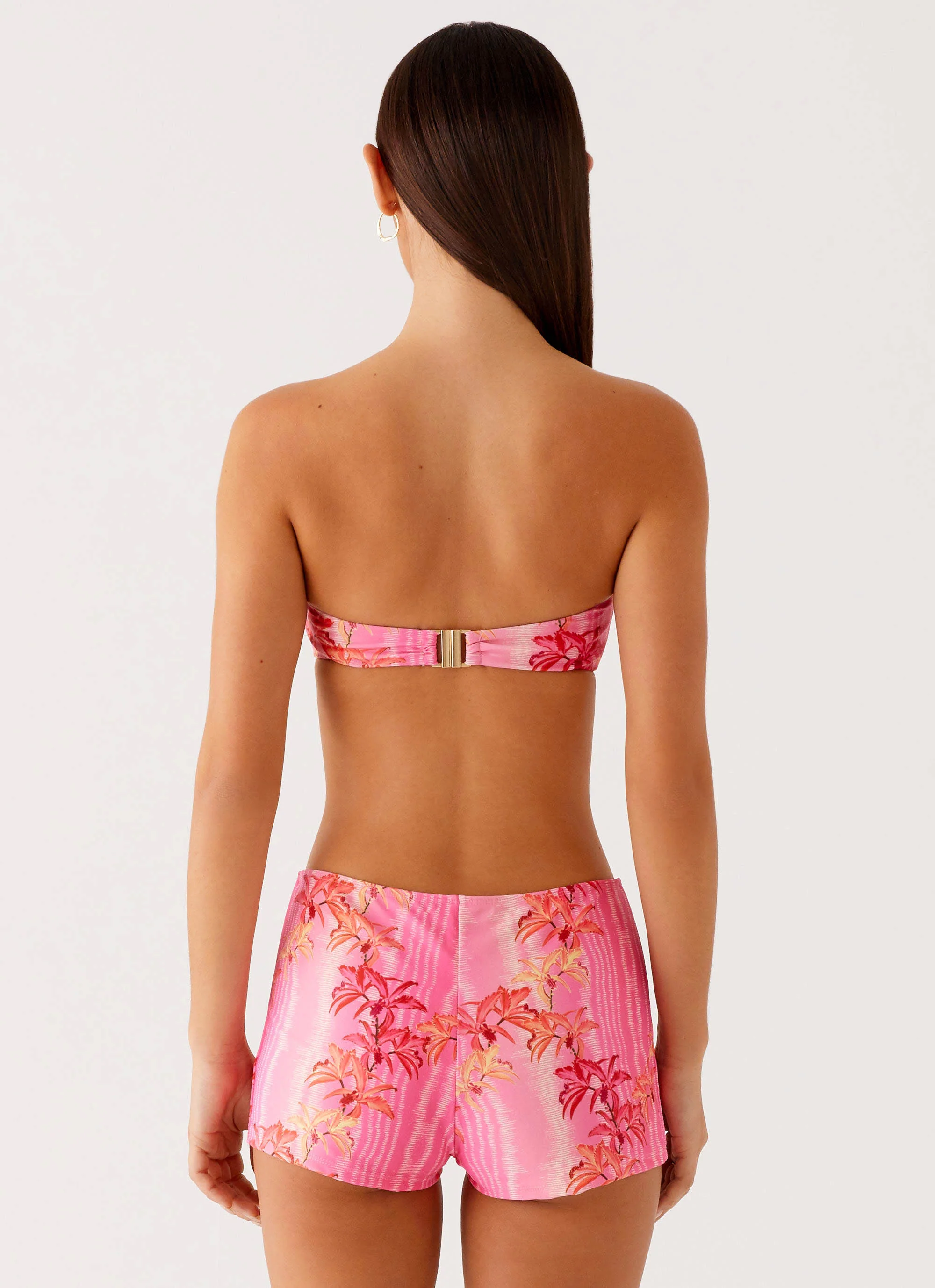 Layli Swim Shorts - Tropical Pink Print - Image 7