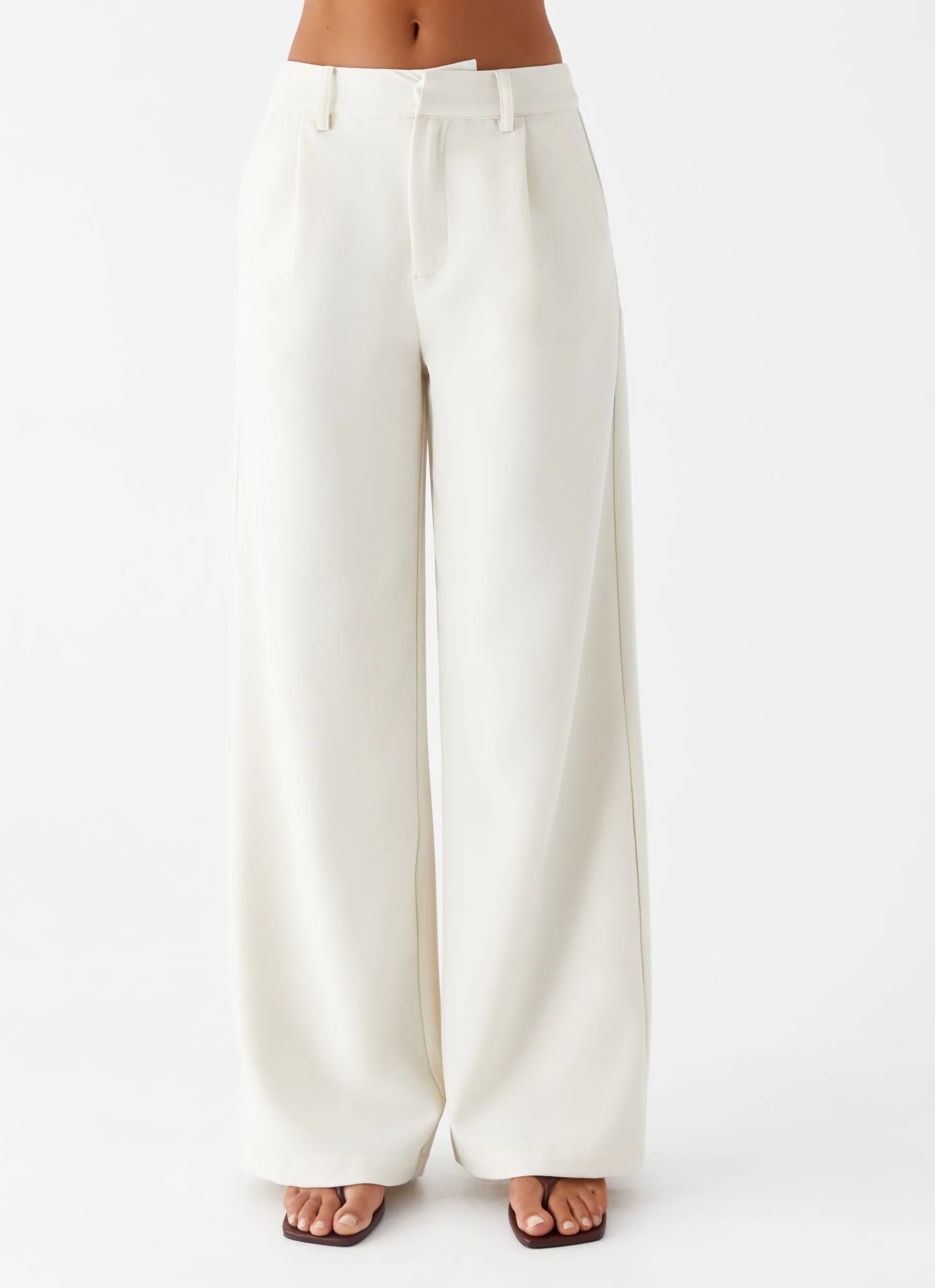 Leila Suiting Pants - Ivory - Image 6