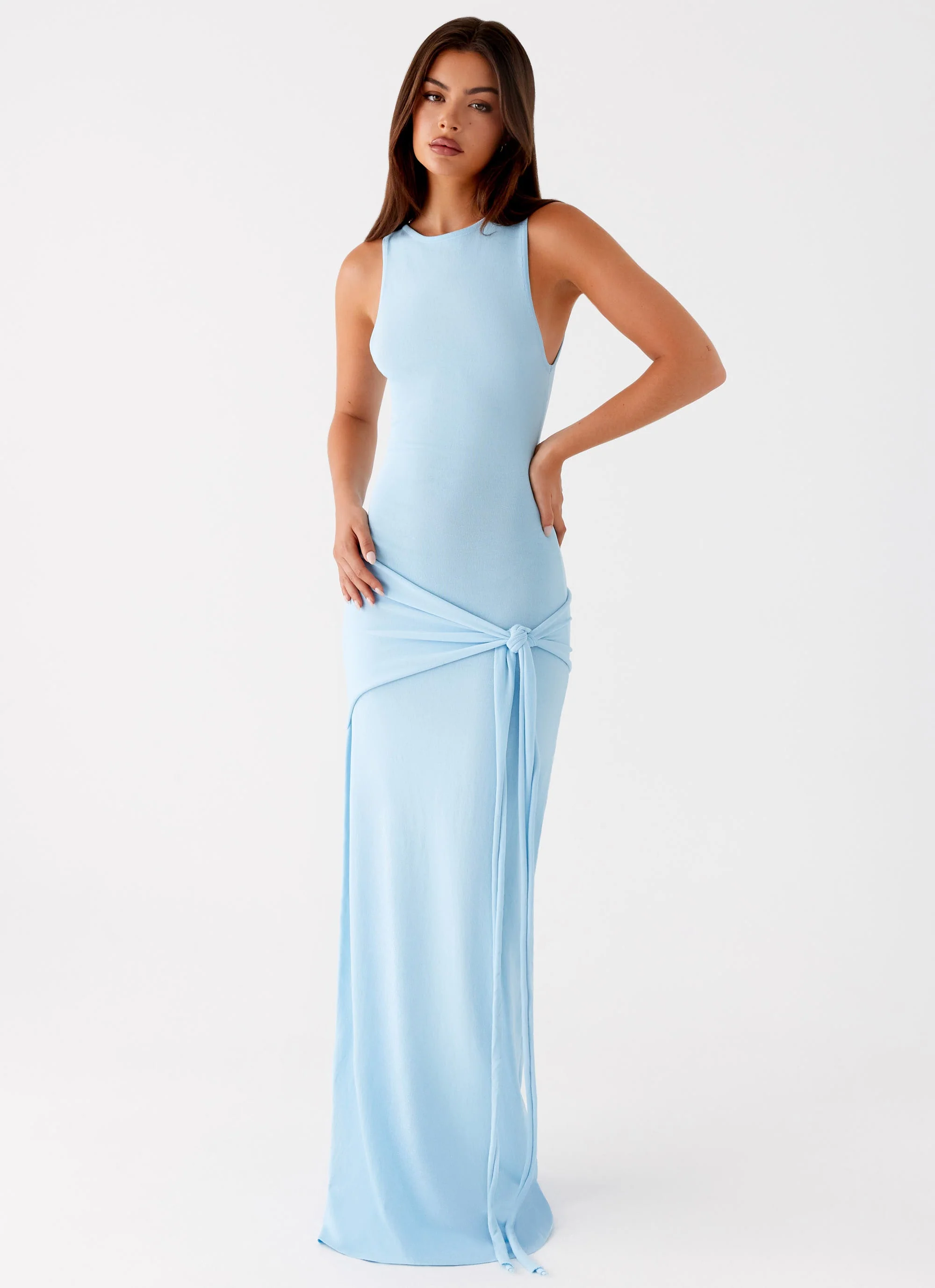 Leona Maxi Dress - Turquoise - Image 4